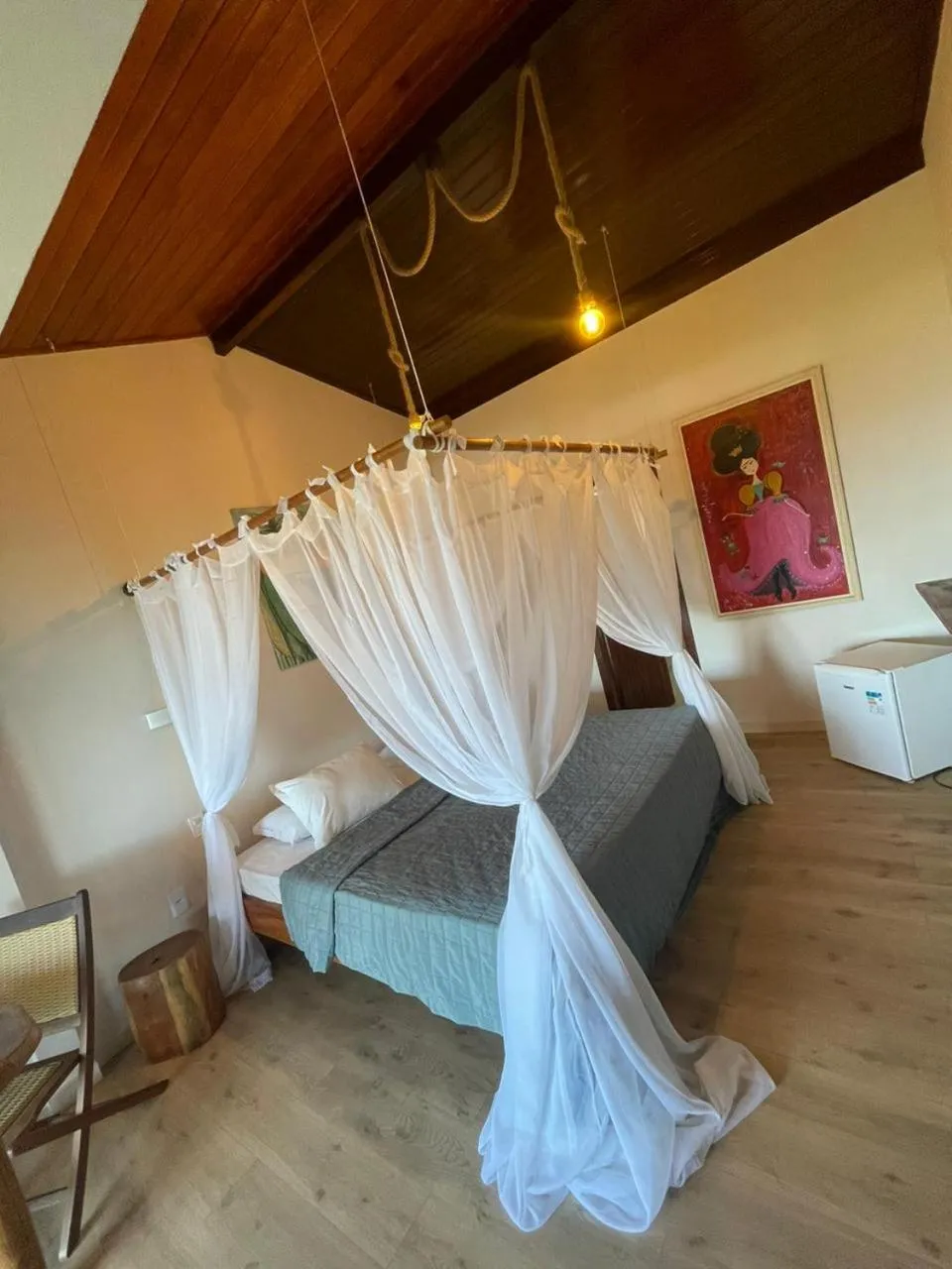 Bed in Pousada Morro dos Navegantes