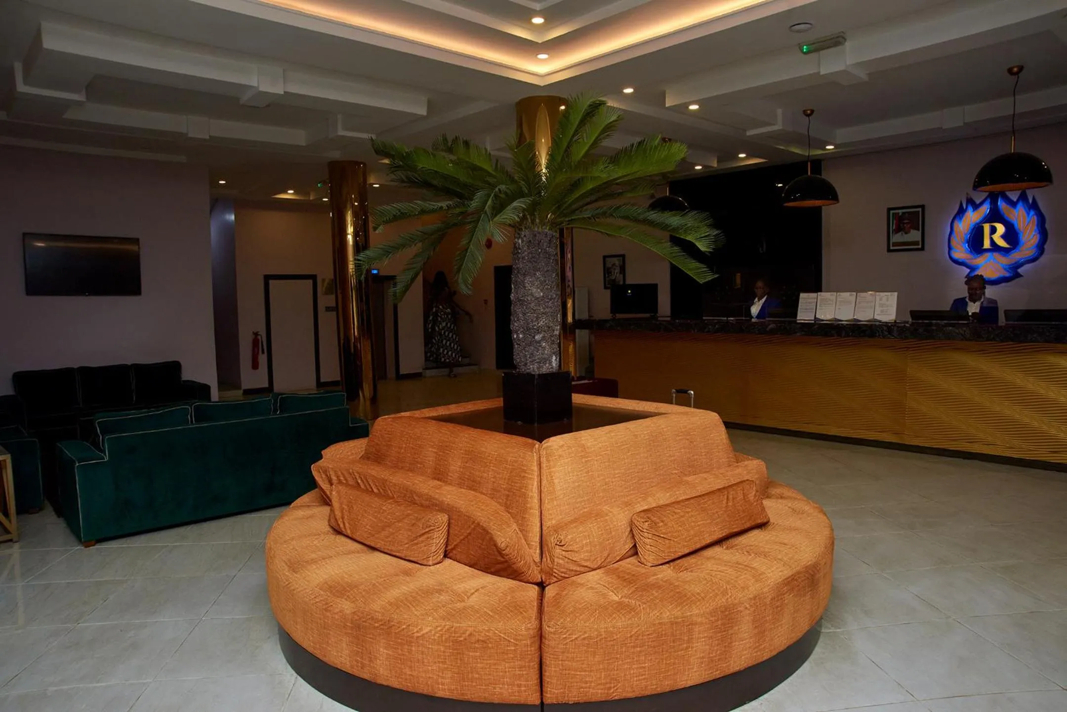 Lobby or reception in Rollace Hotel