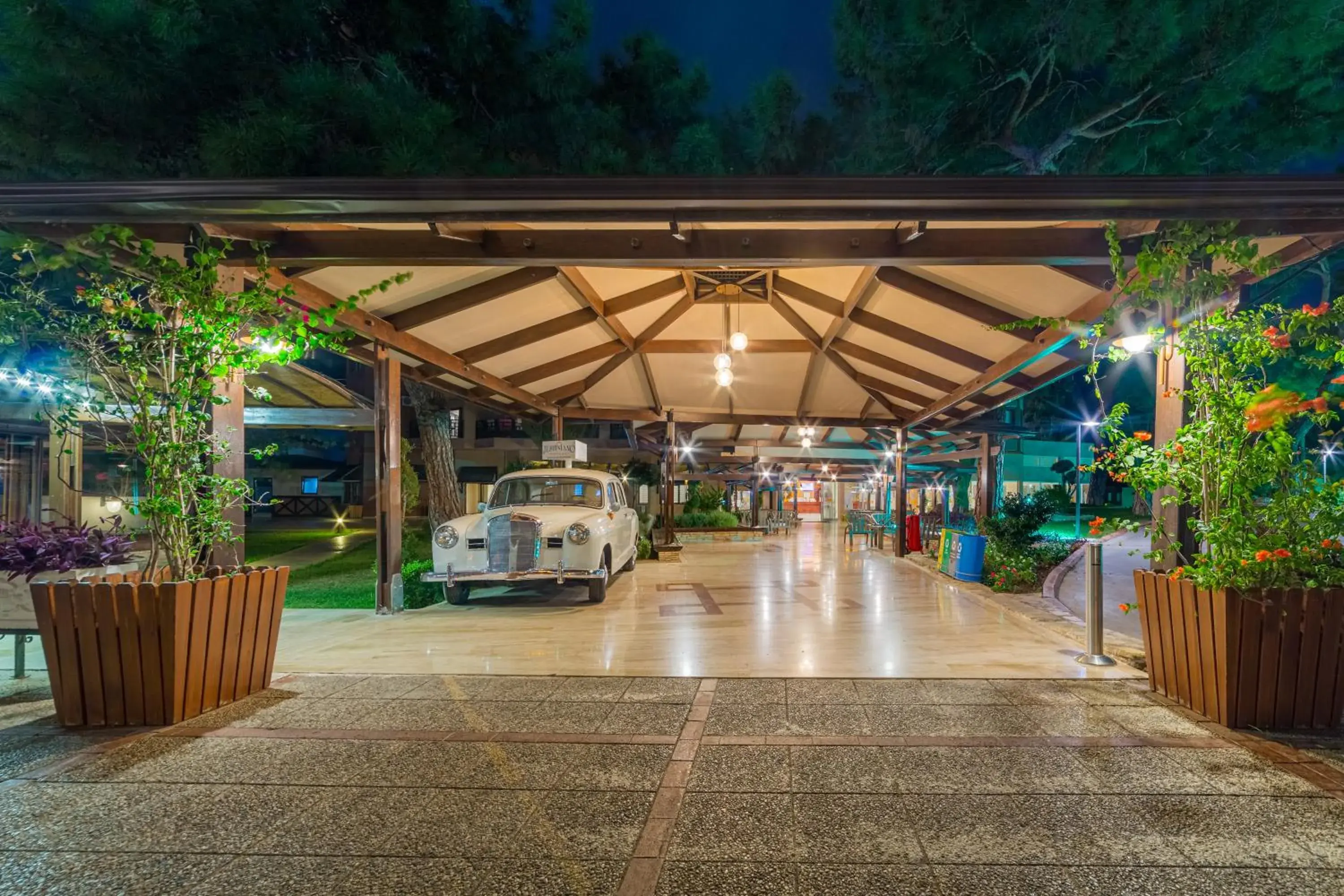 Facade/entrance in Justiniano Club Park Conti Facade/entrance in Justiniano Club Park Conti