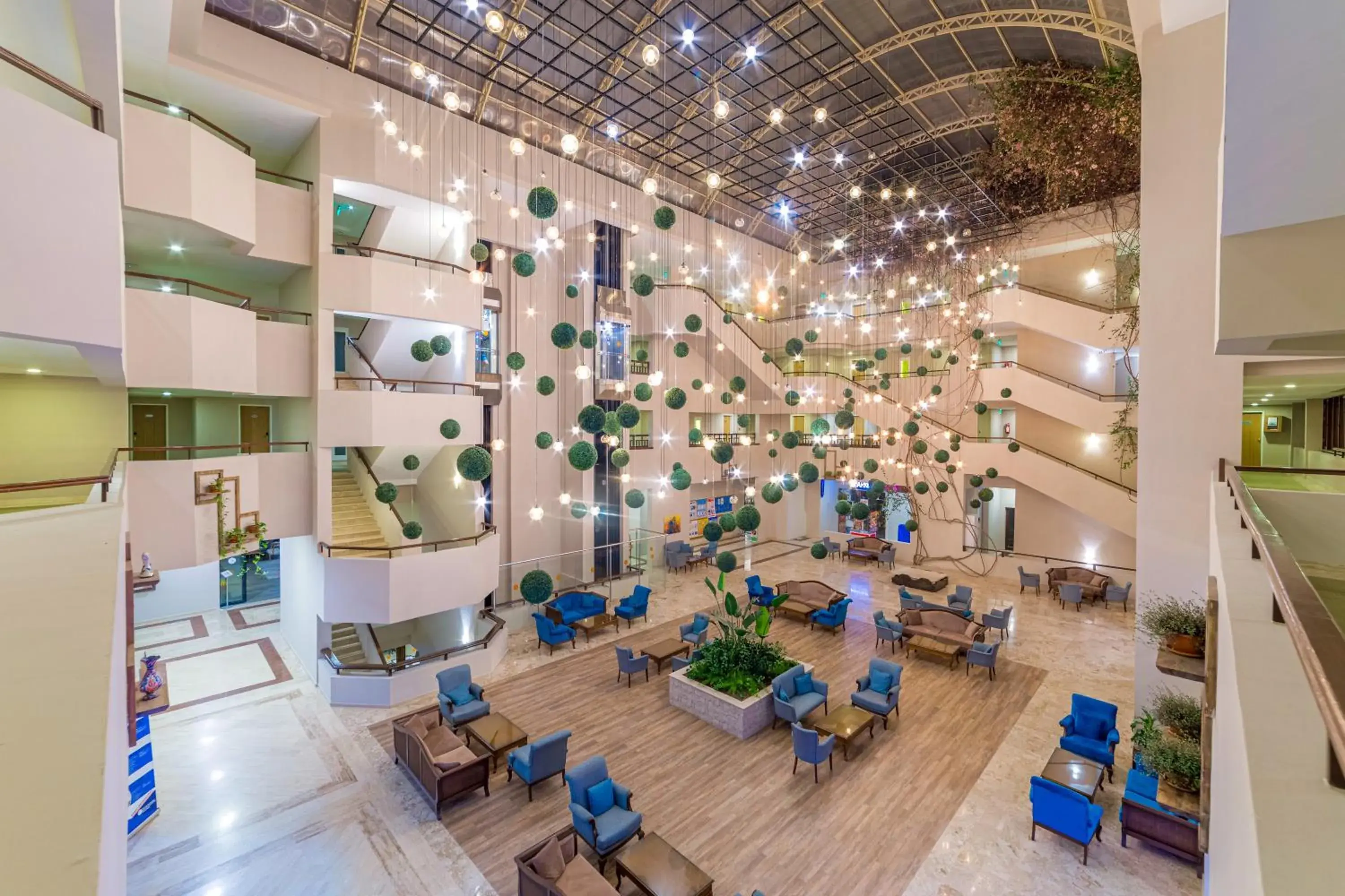 Lobby or reception in Justiniano Club Park Conti Lobby or reception in Justiniano Club Park Conti