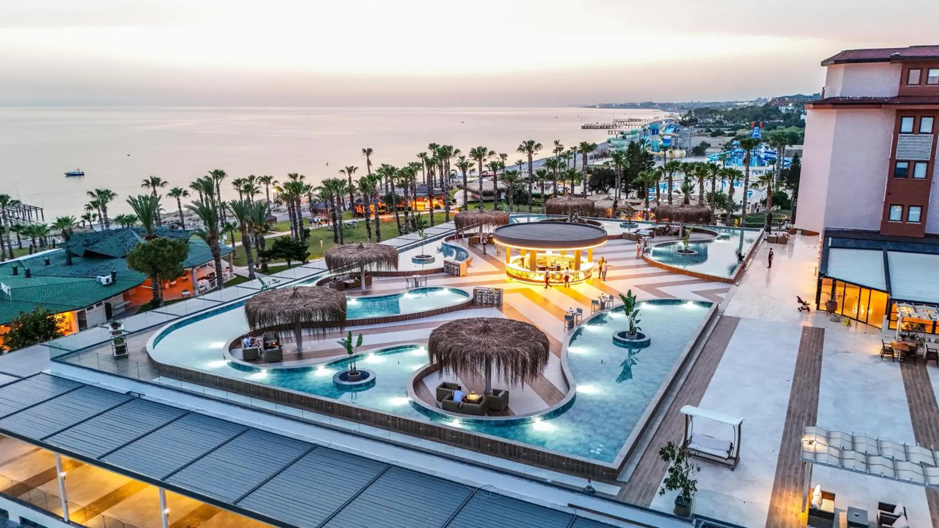 Lounge or bar in Justiniano Club Park Conti Lounge or bar in Justiniano Club Park Conti