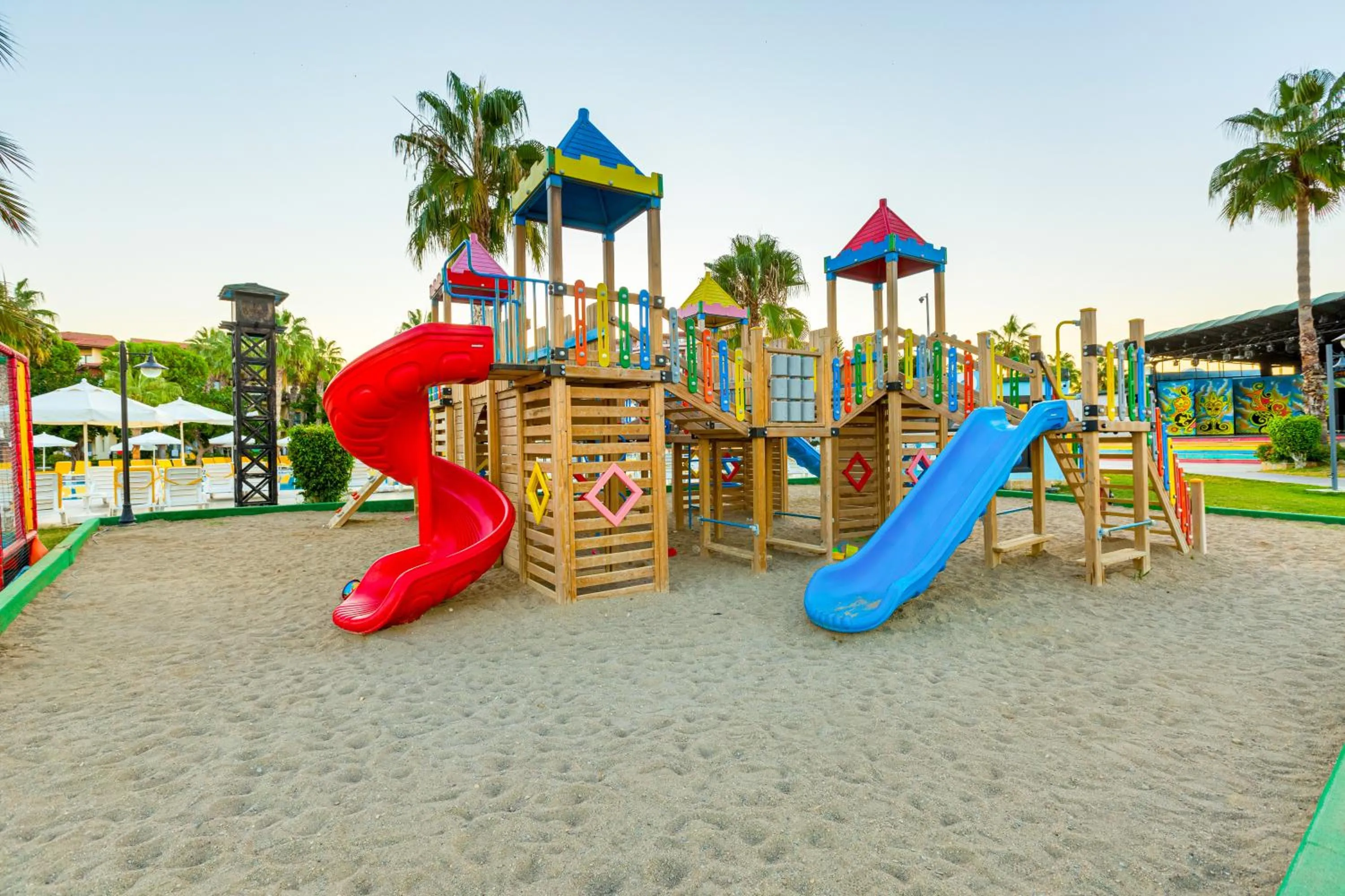 Children play ground in Justiniano Club Park Conti