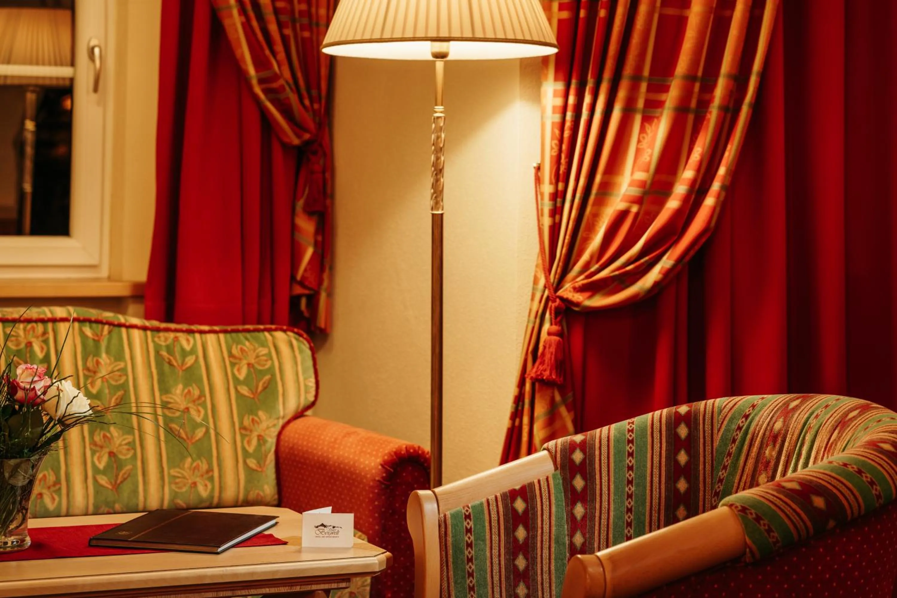 Seating area in Hotel Venter Bergwelt