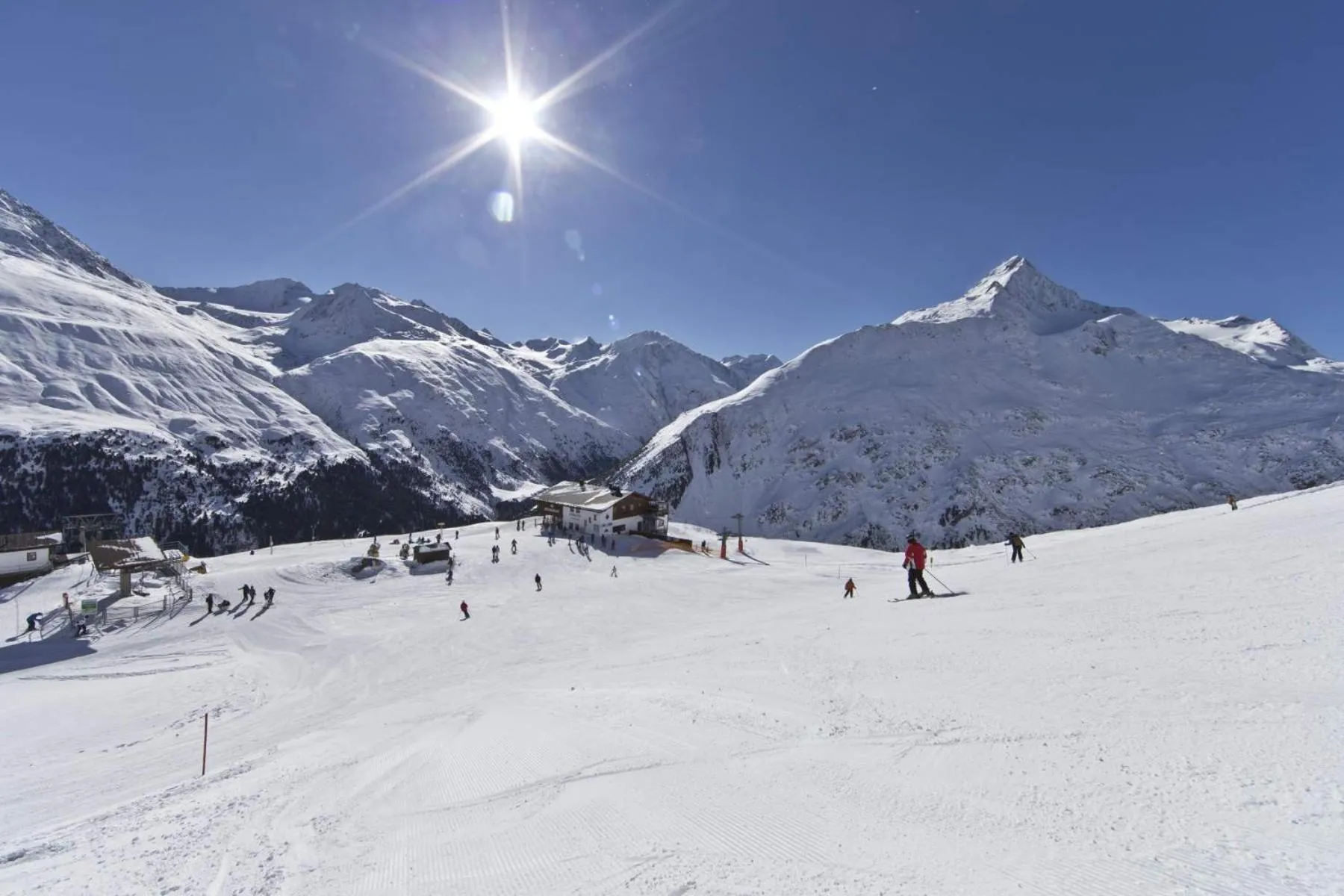 Skiing in Hotel Venter Bergwelt