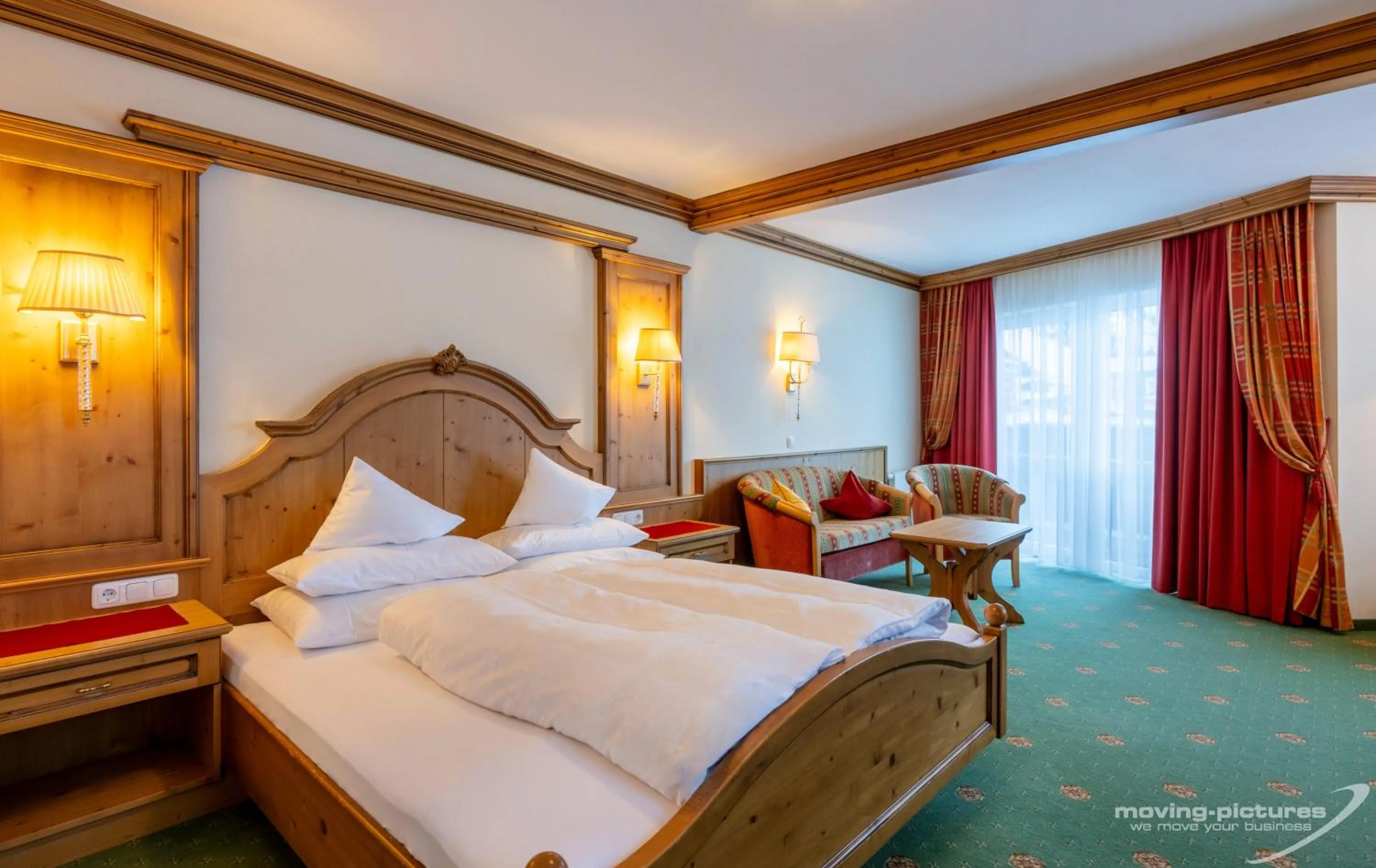 Bedroom, Bed in Hotel Venter Bergwelt