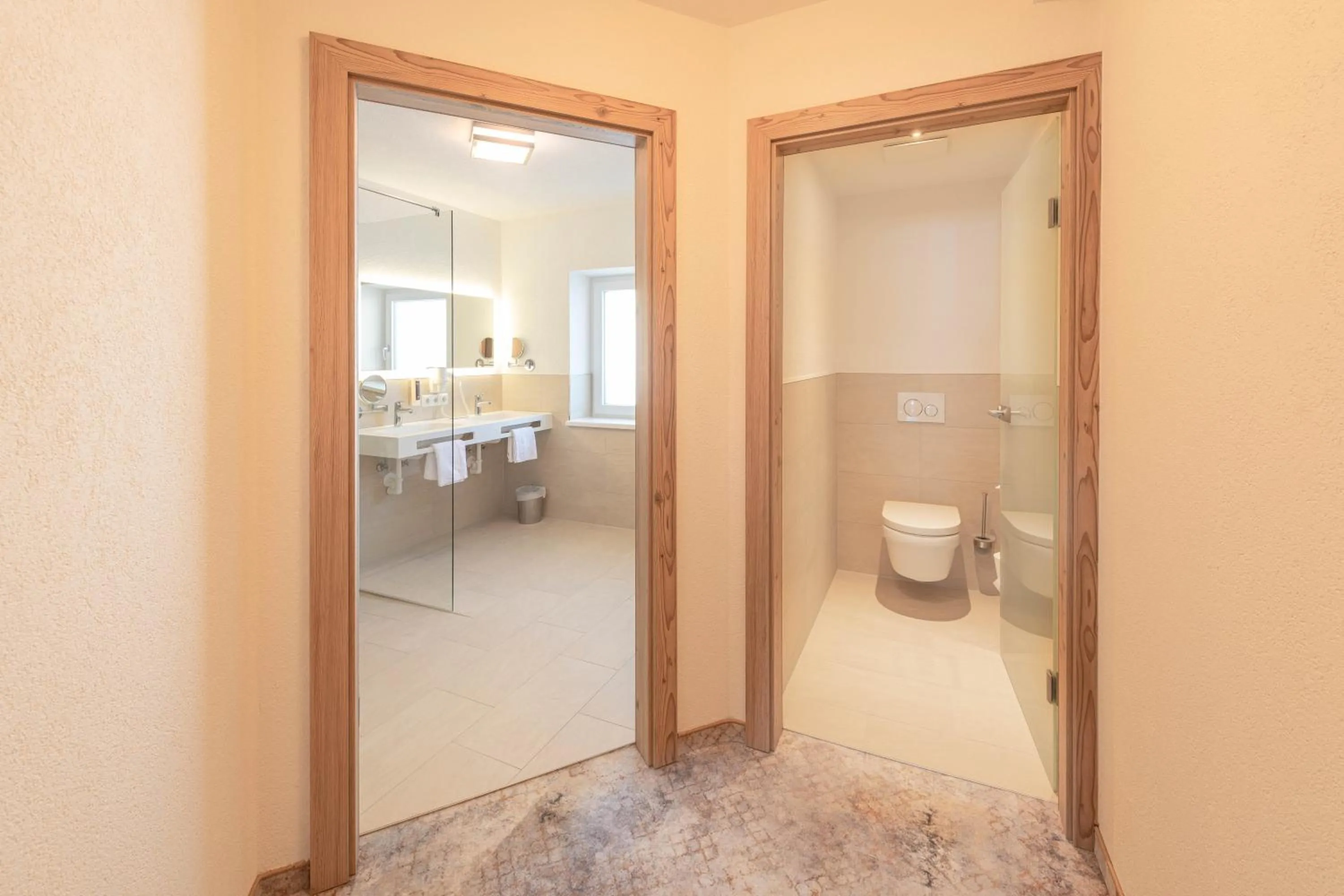 Bathroom in Hotel Venter Bergwelt