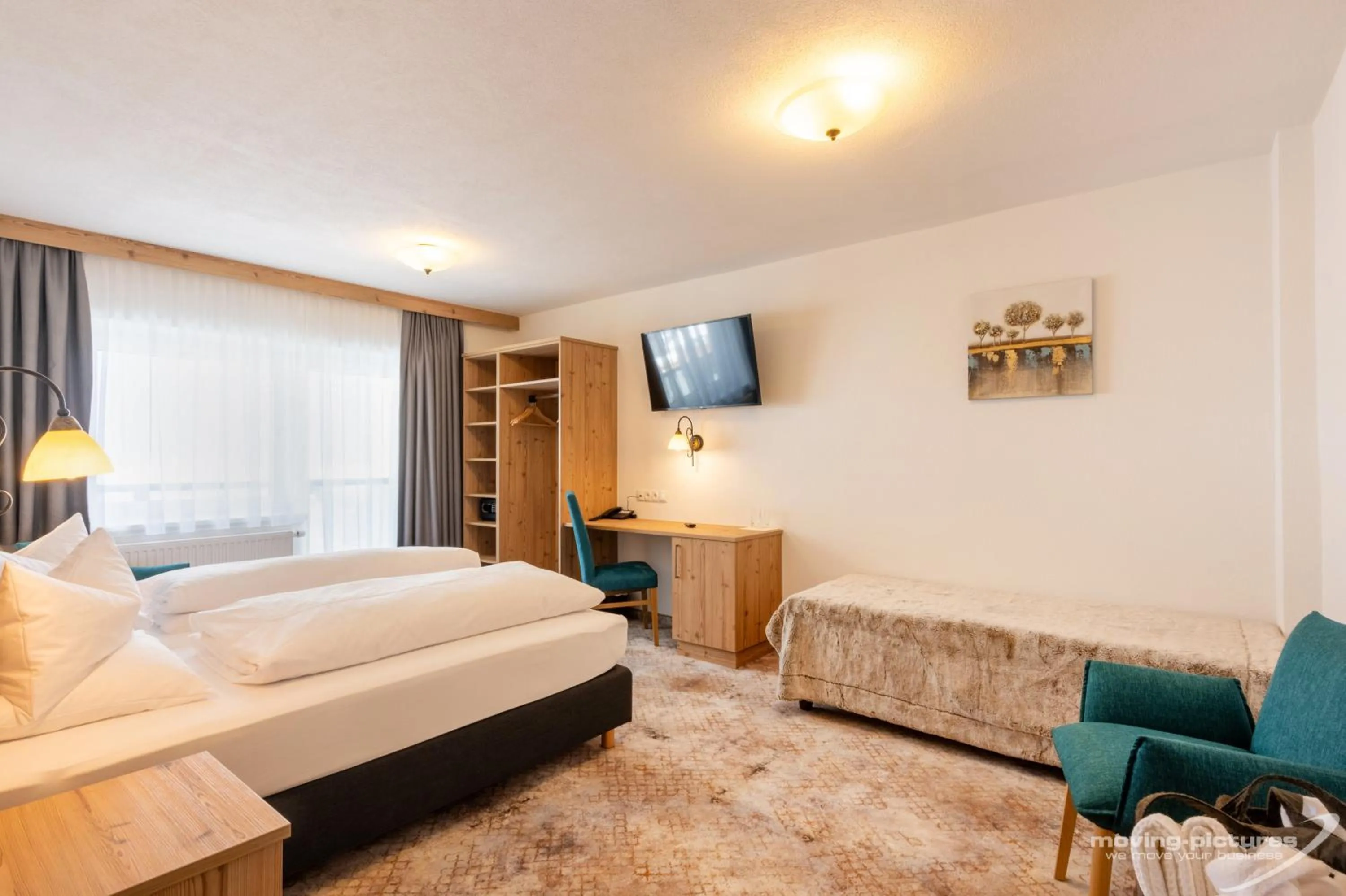 Bedroom, Bed in Hotel Venter Bergwelt