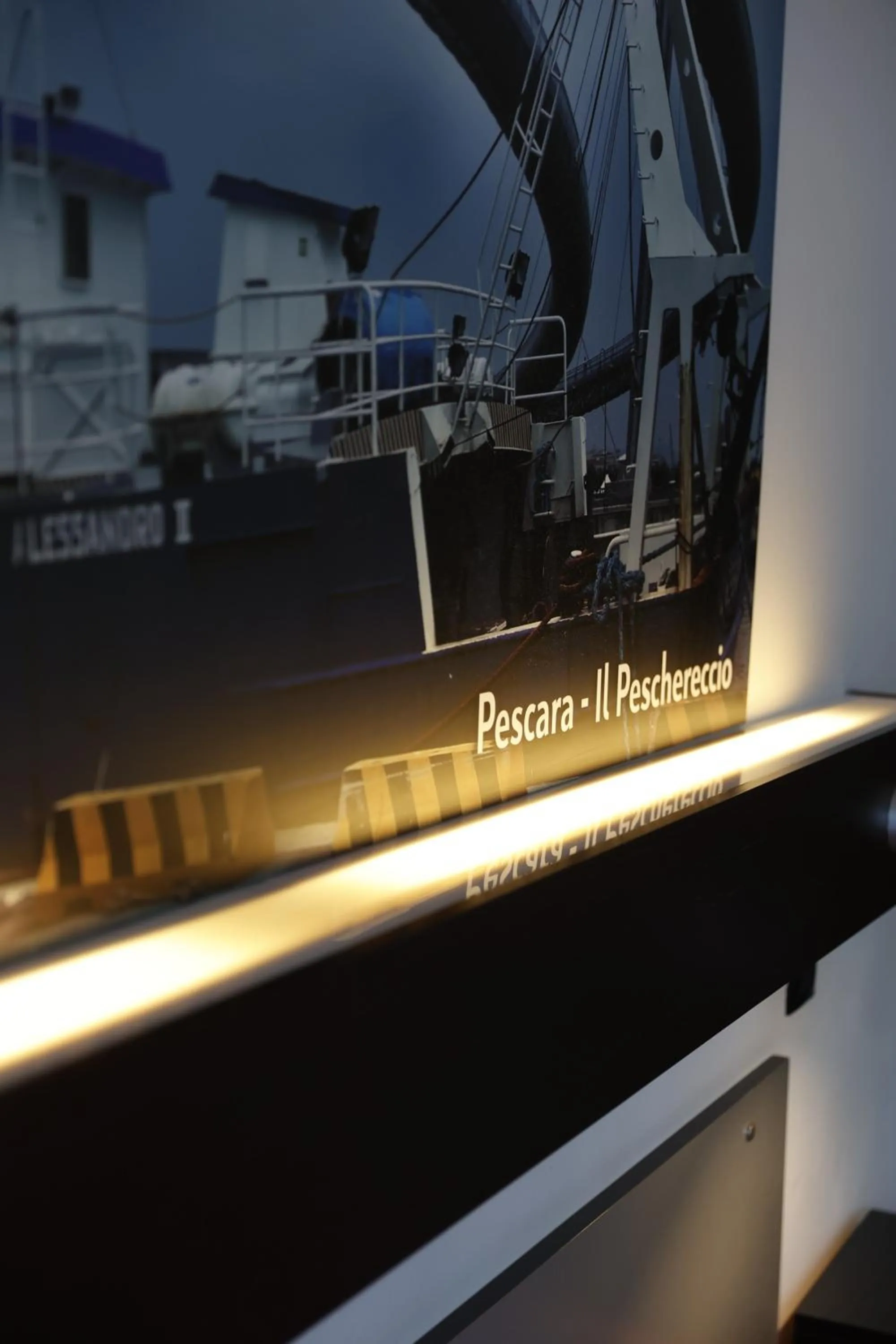 Text overlay in Bella Pescara B&B