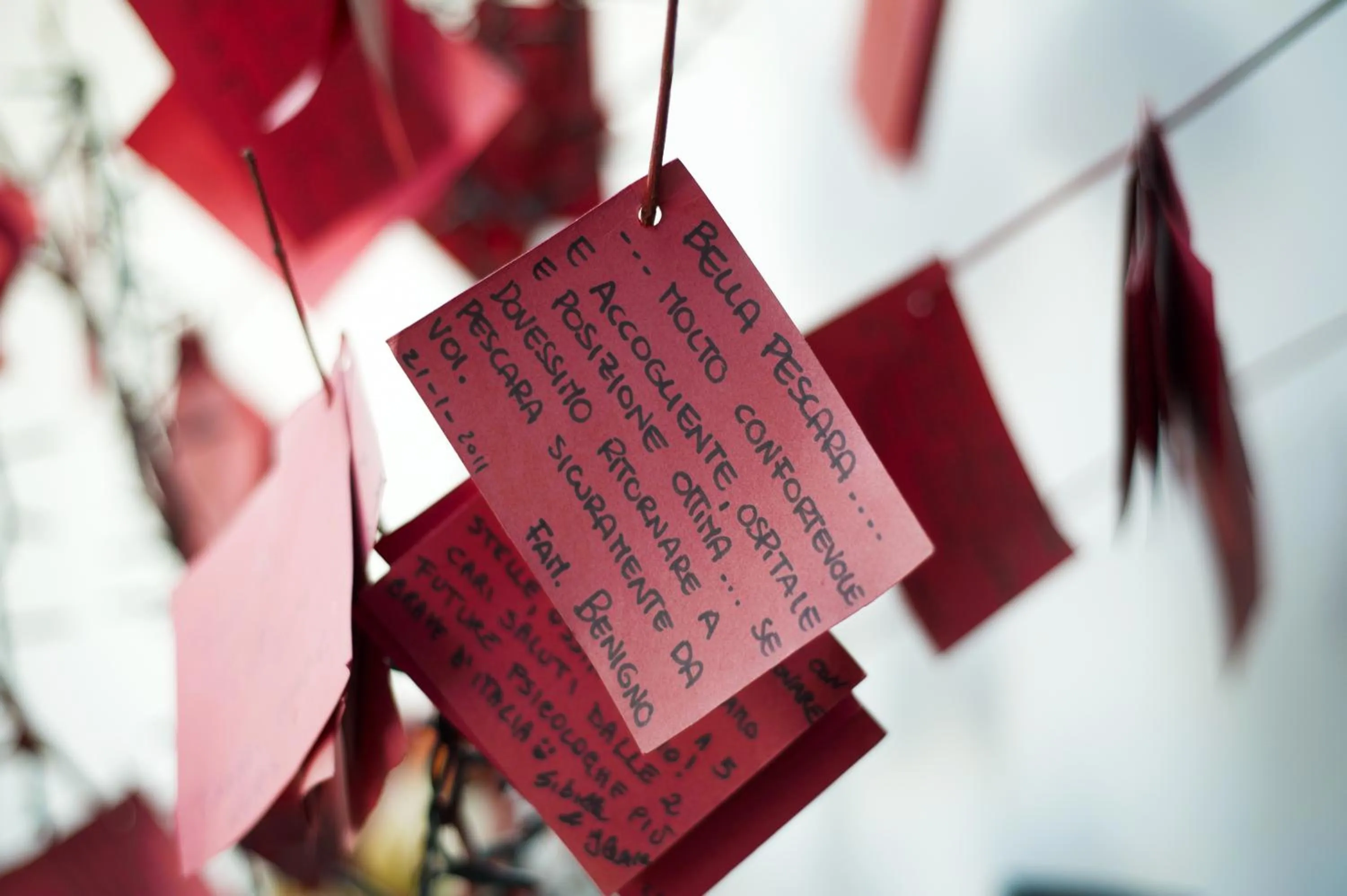 Decorative detail in Bella Pescara B&B