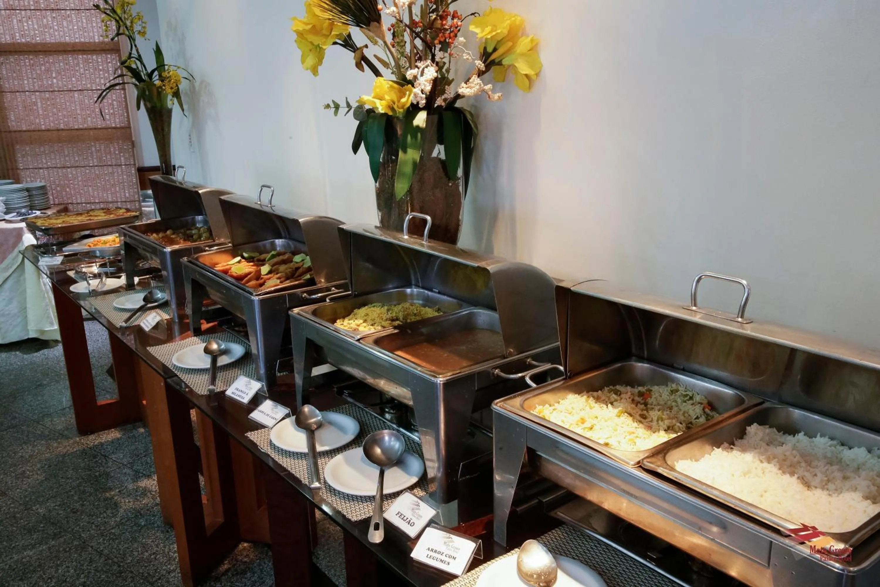 Food close-up in Mato Grosso Palace Hotel