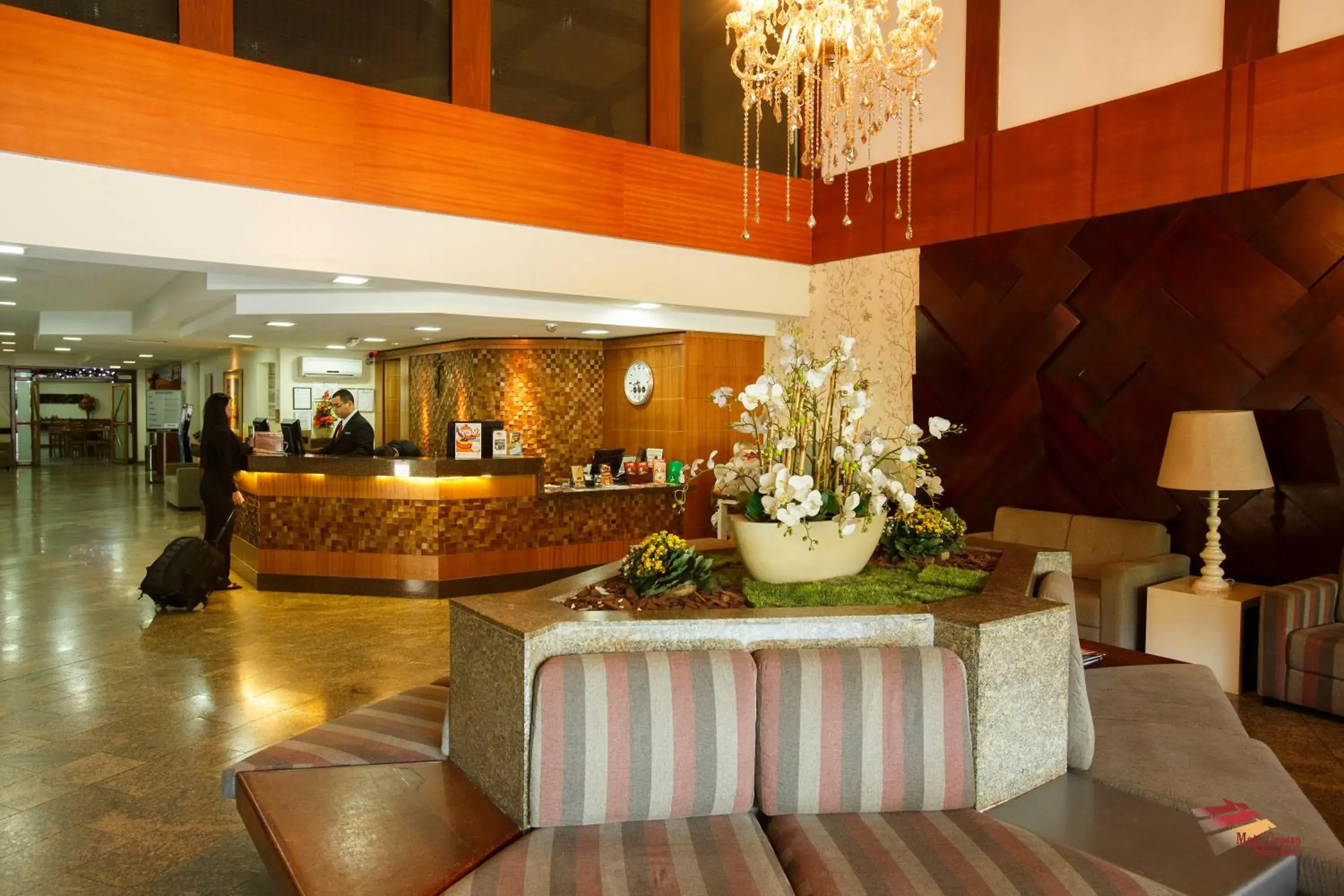 Lobby or reception in Mato Grosso Palace Hotel Lobby or reception in Mato Grosso Palace Hotel