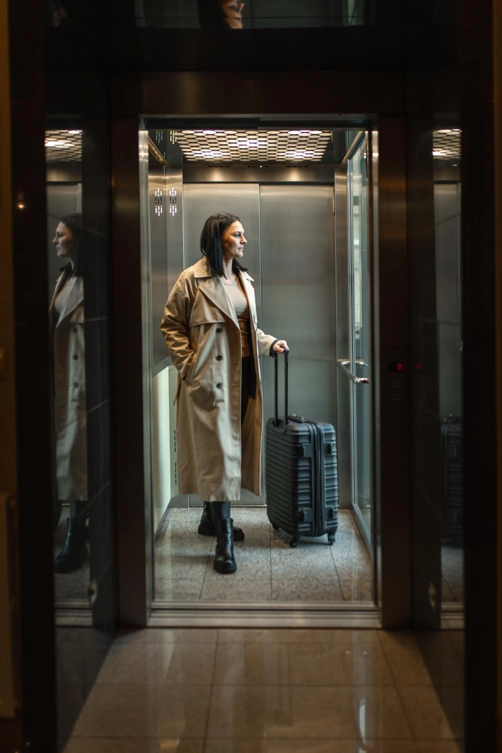 elevator in Paria Hotel