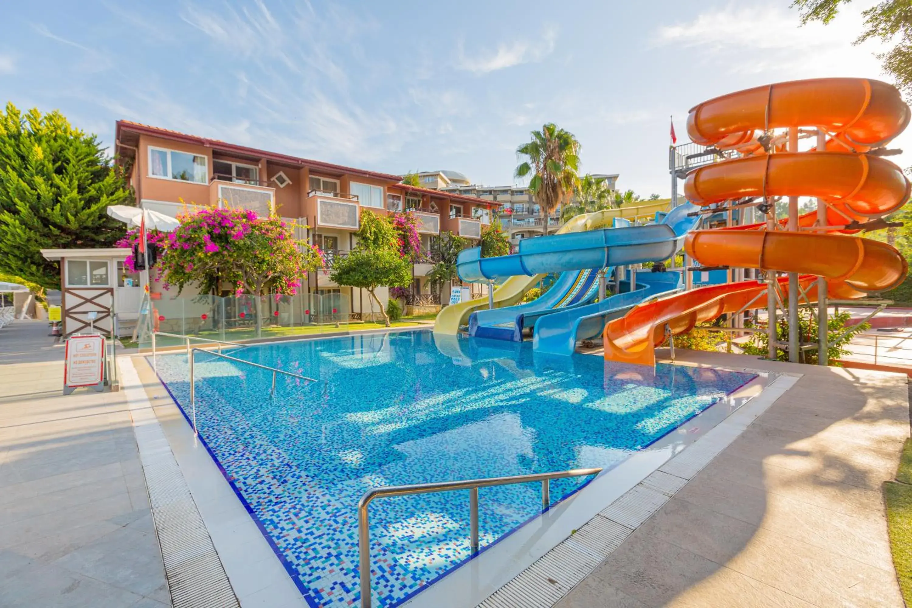 Aqua park, Water Park in Justiniano Club Alanya