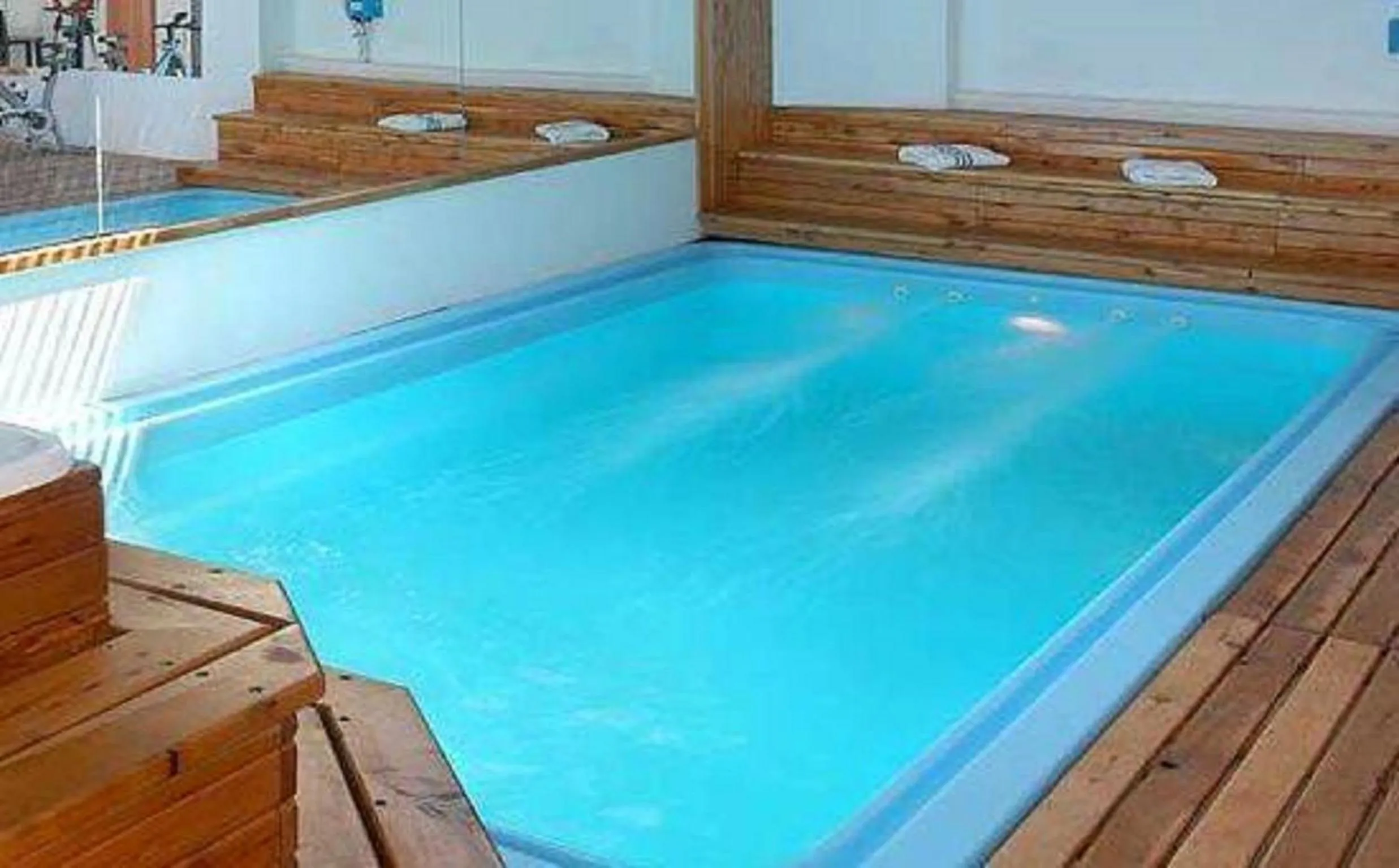 Pool view in Monte Cervino Hotel