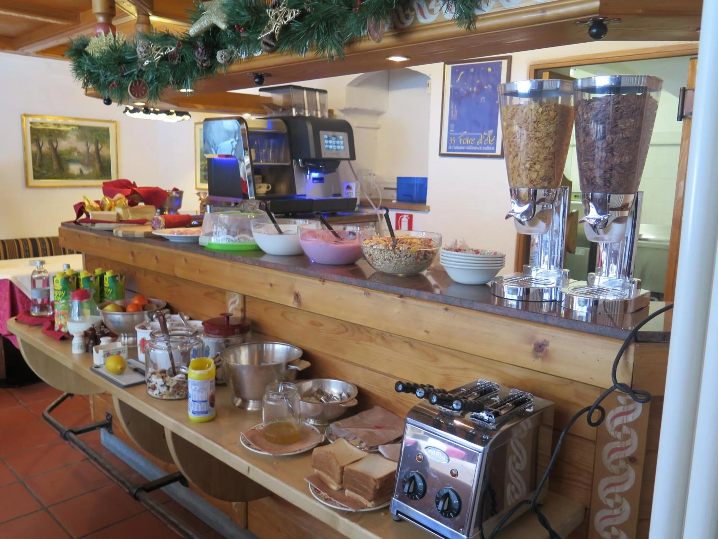 Food and drinks in Chambres Mont Cervin