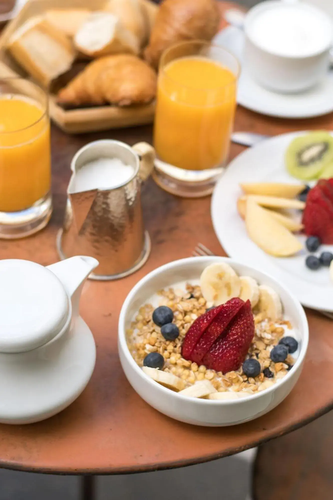 Breakfast in Magnolia Hotel Boutique Breakfast in Magnolia Hotel Boutique