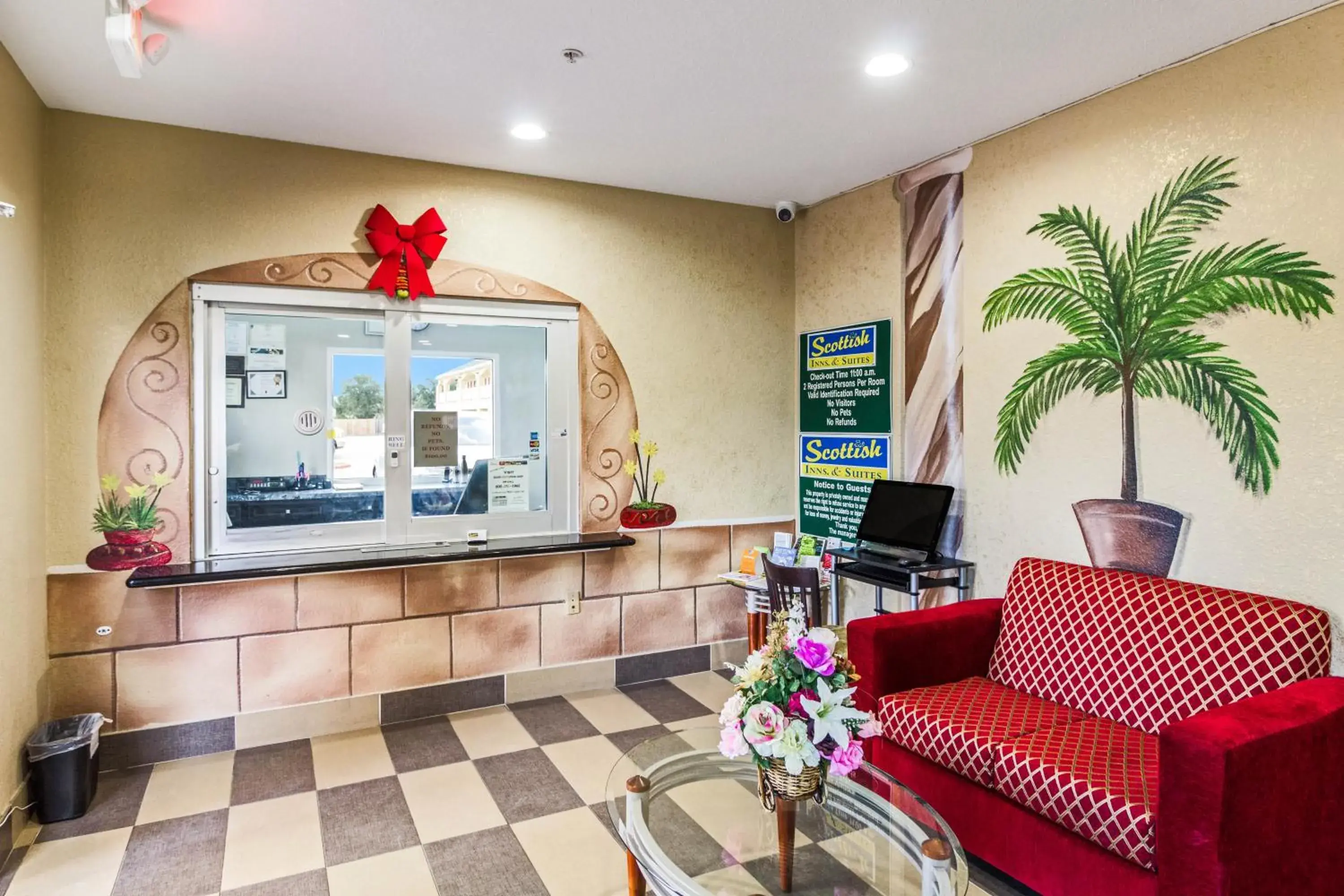 Lobby or reception in Scottish Inn and Suites Baytown Lobby or reception in Scottish Inn and Suites Baytown