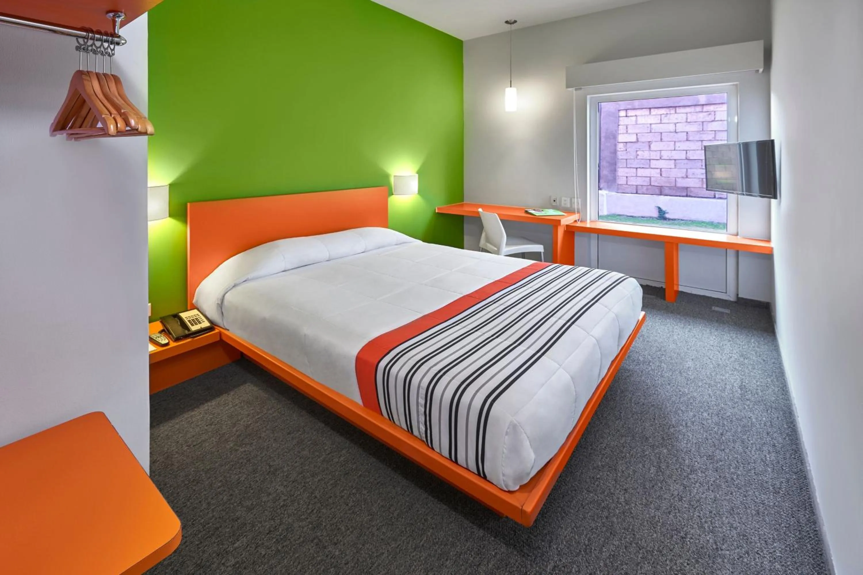 Bedroom, Bed in City Express Junior by Marriott Toluca Aeropuerto