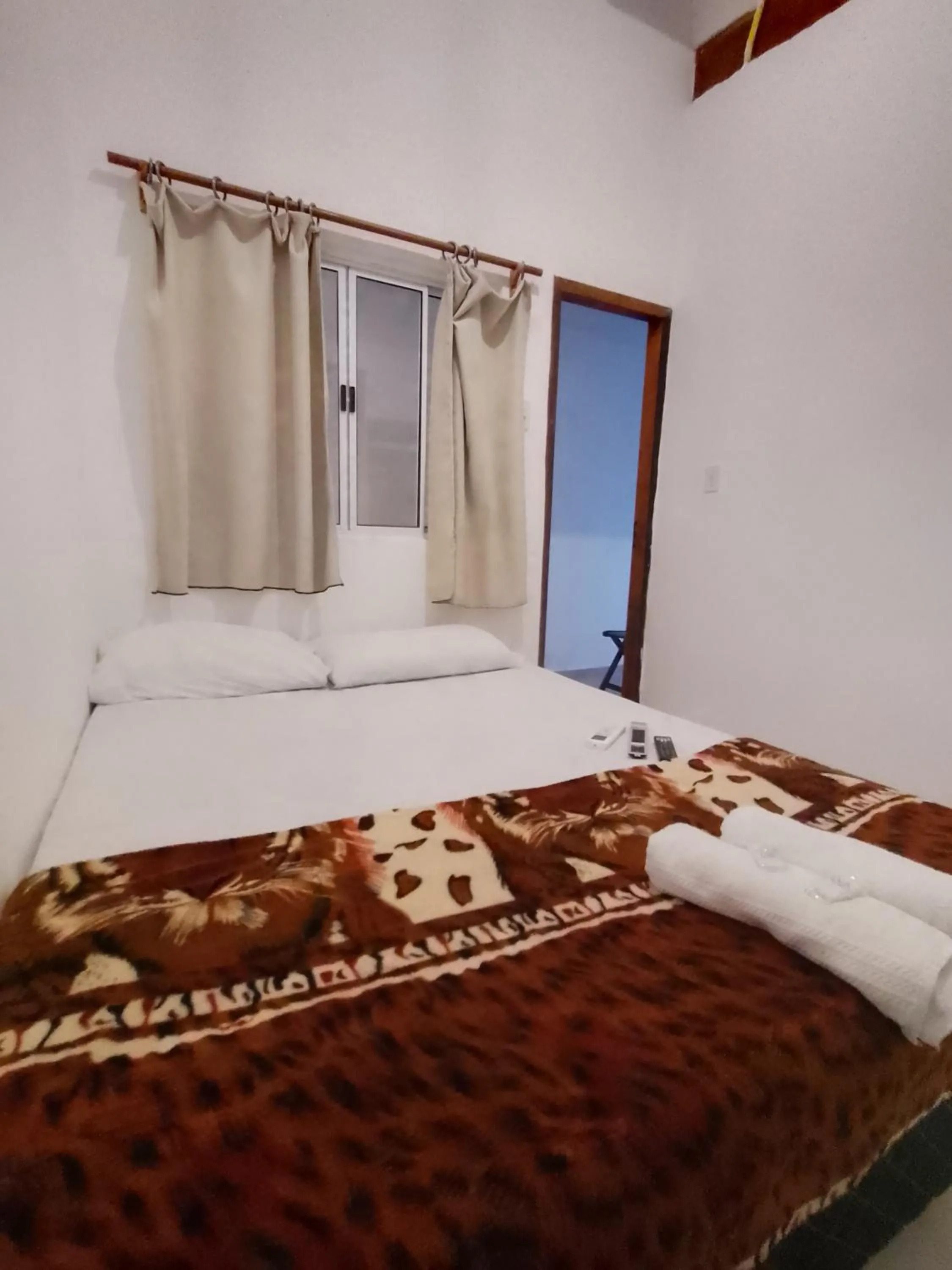 Bed in Pousada Rancho Texas Ubatuba