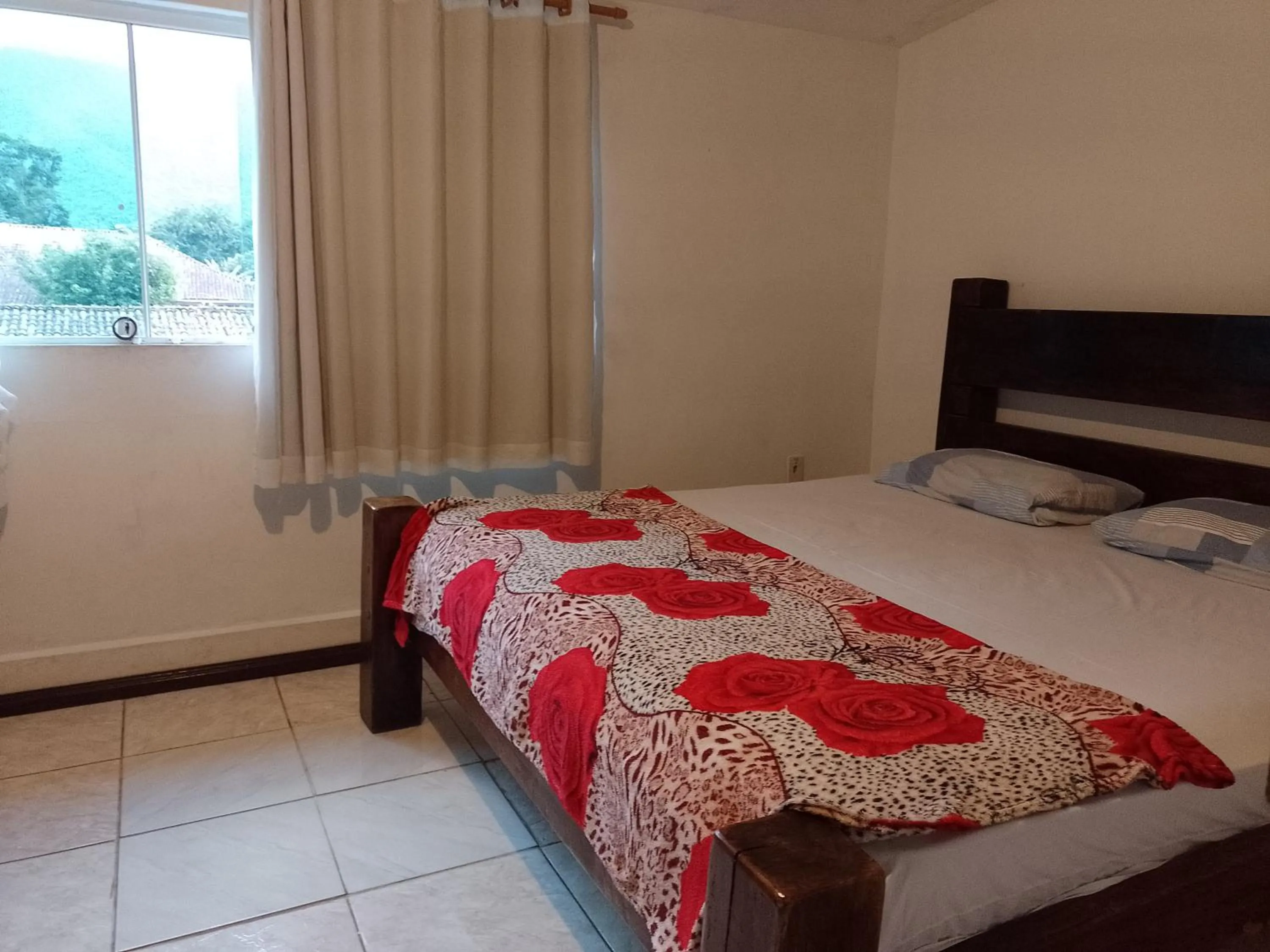 Bed in Pousada Rancho Texas Ubatuba