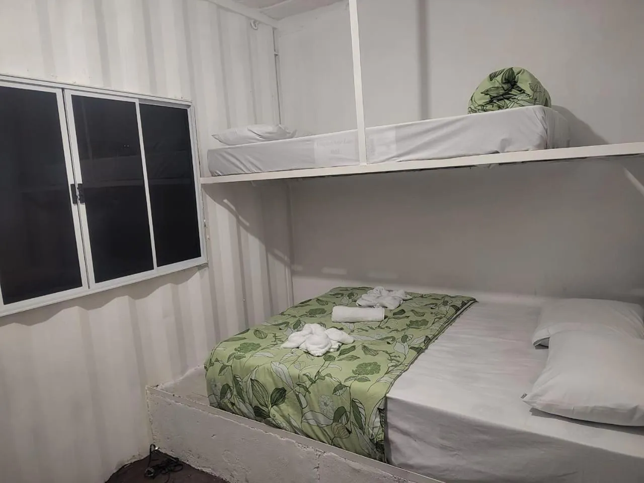 Bed in Pousada Rancho Texas Ubatuba