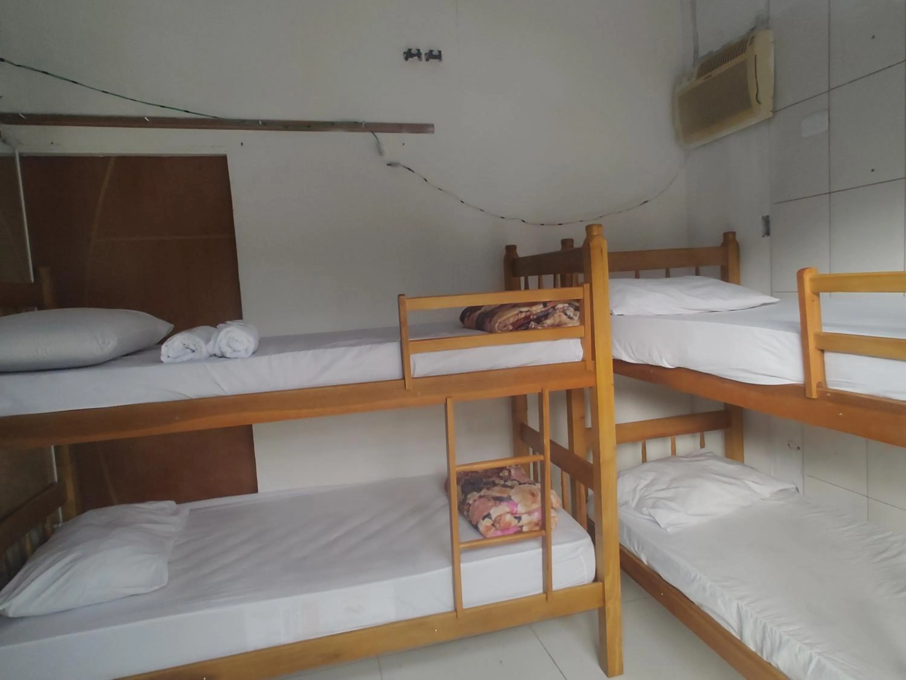 Bed in Pousada Rancho Texas Ubatuba
