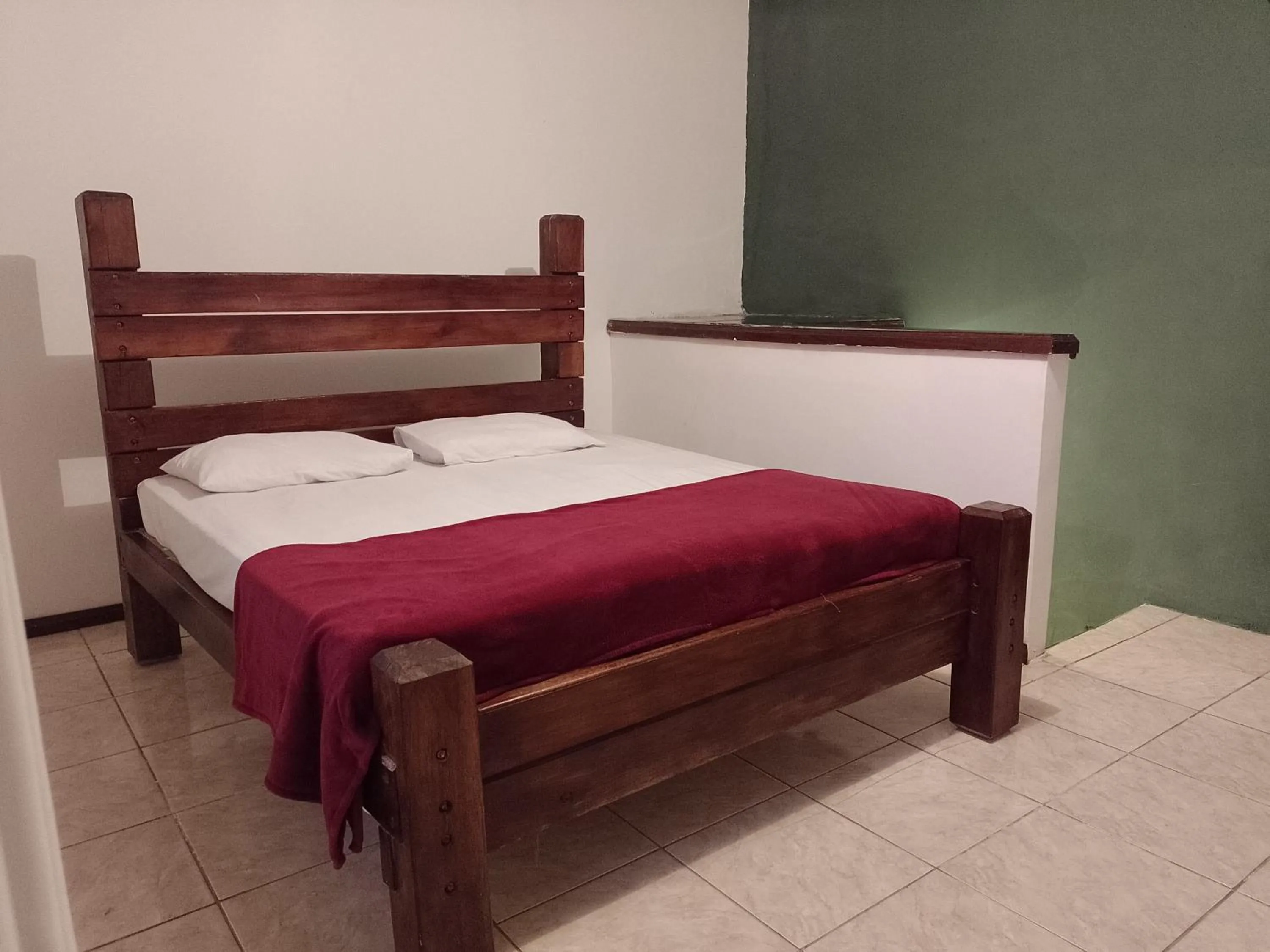 Bed in Pousada Rancho Texas Ubatuba