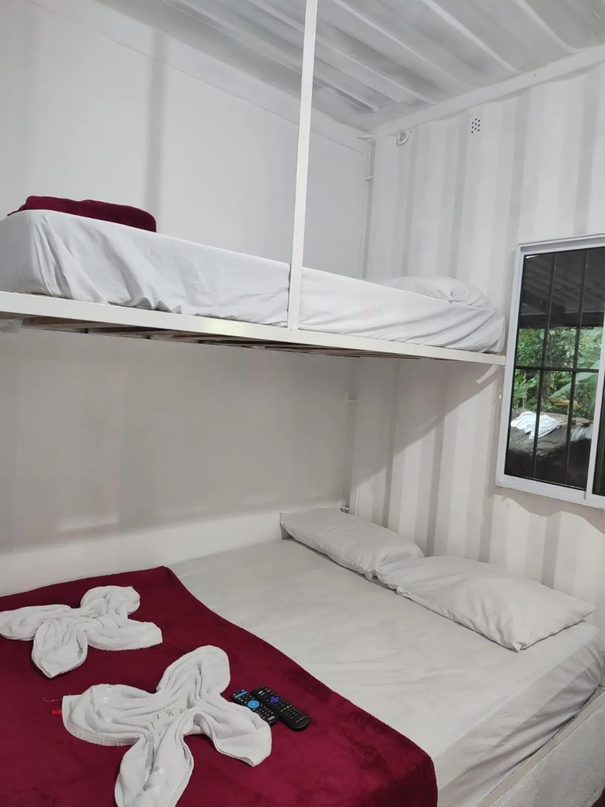 Bed in Pousada Rancho Texas Ubatuba