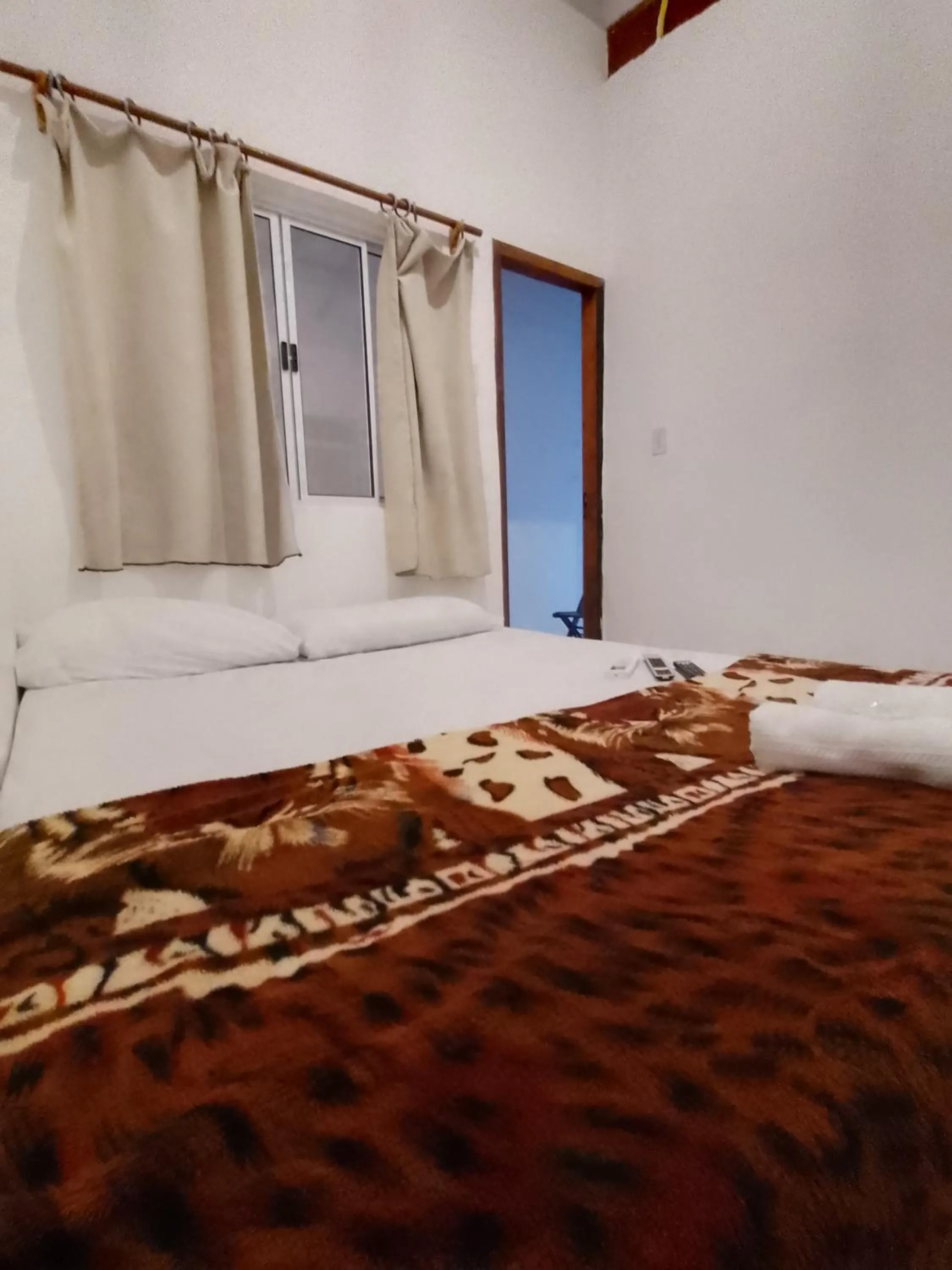 Bed in Pousada Rancho Texas Ubatuba