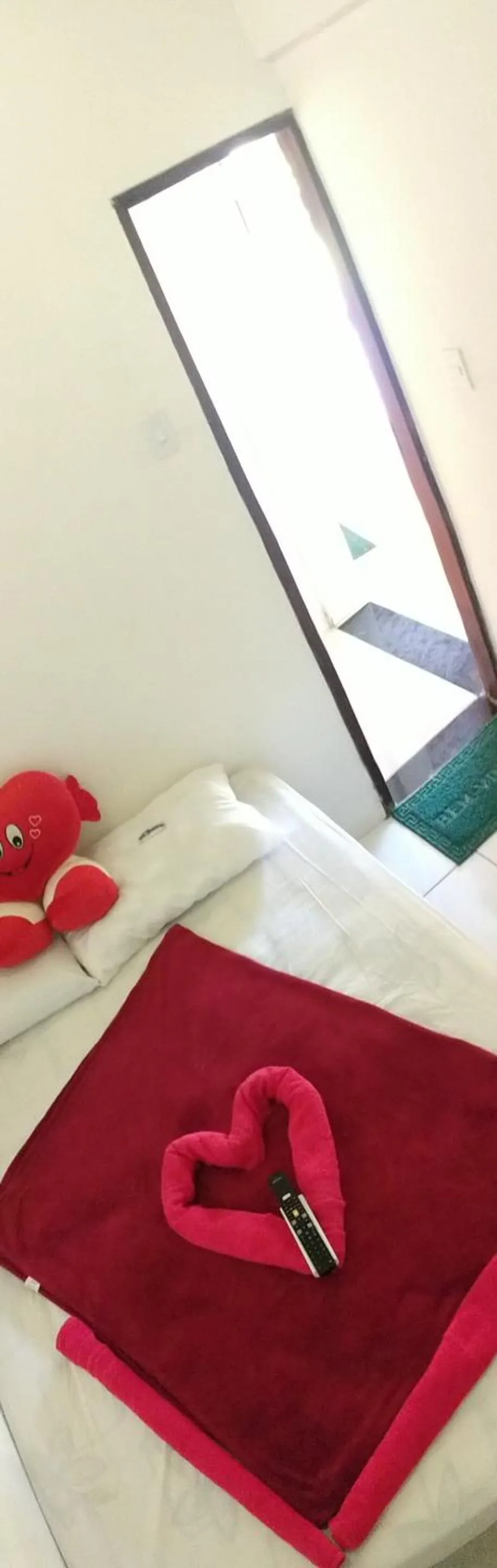 Bed in Pousada Rancho Texas Ubatuba
