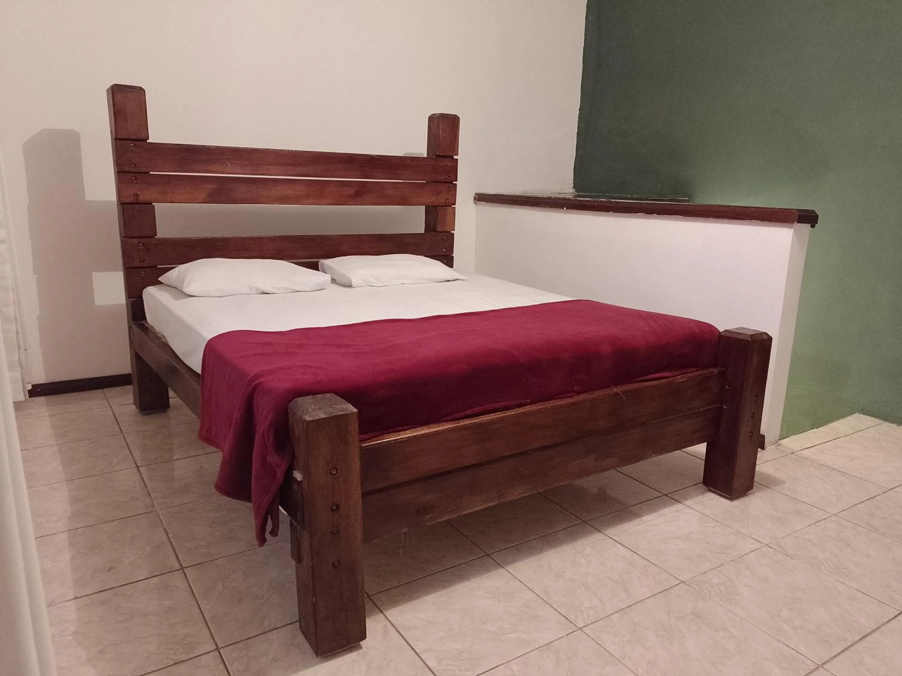 Bed in Pousada Rancho Texas Ubatuba