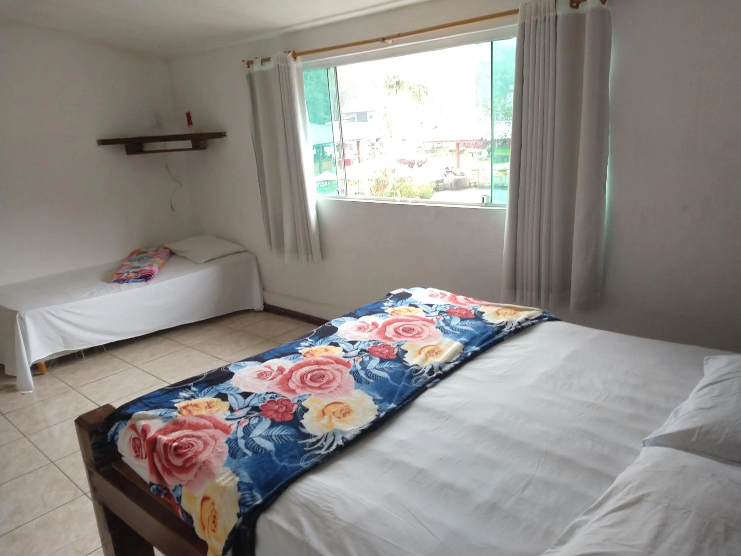 Bed in Pousada Rancho Texas Ubatuba