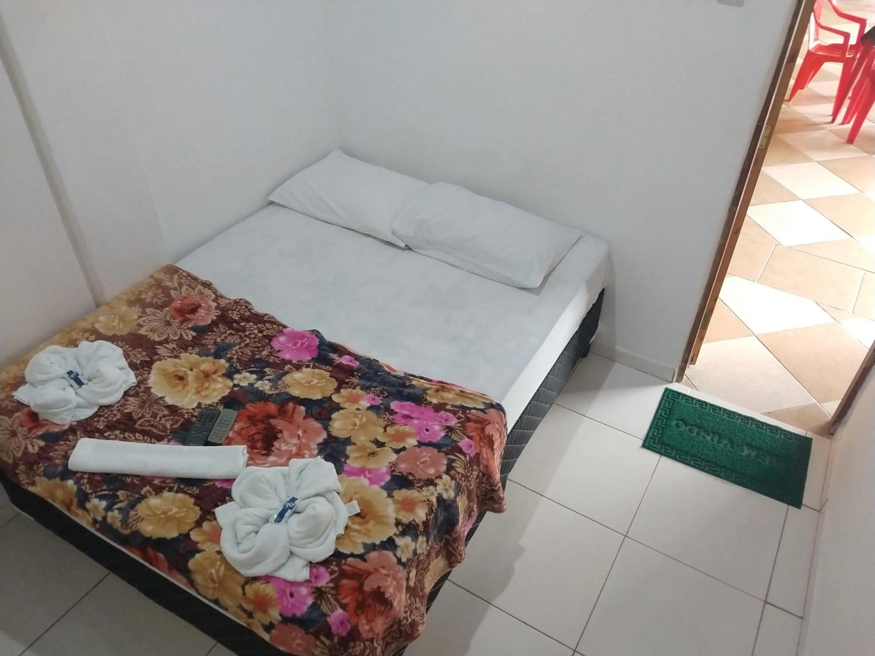 Bed in Pousada Rancho Texas Ubatuba
