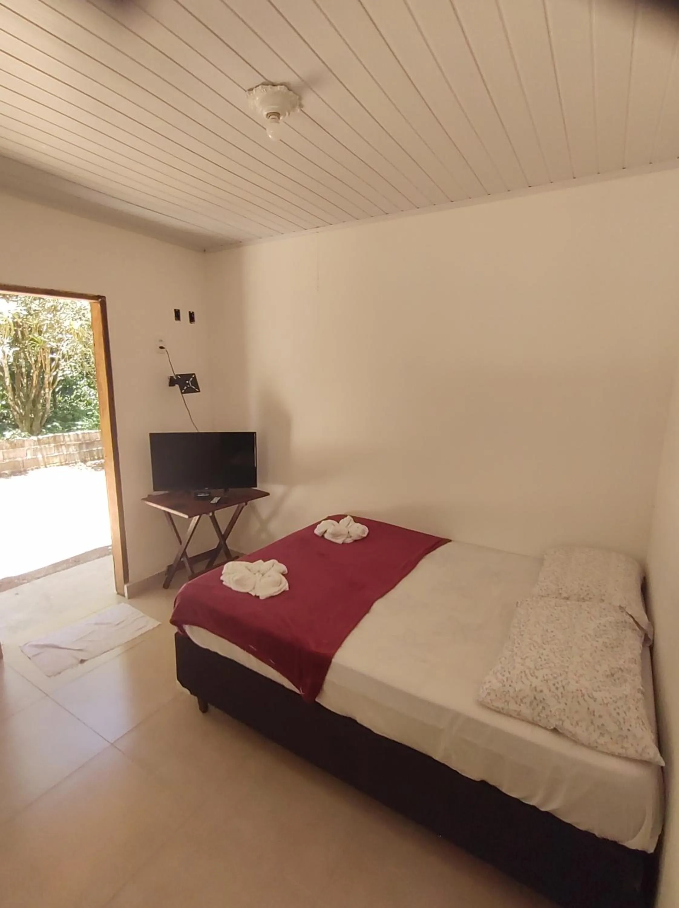 Bed in Pousada Rancho Texas Ubatuba