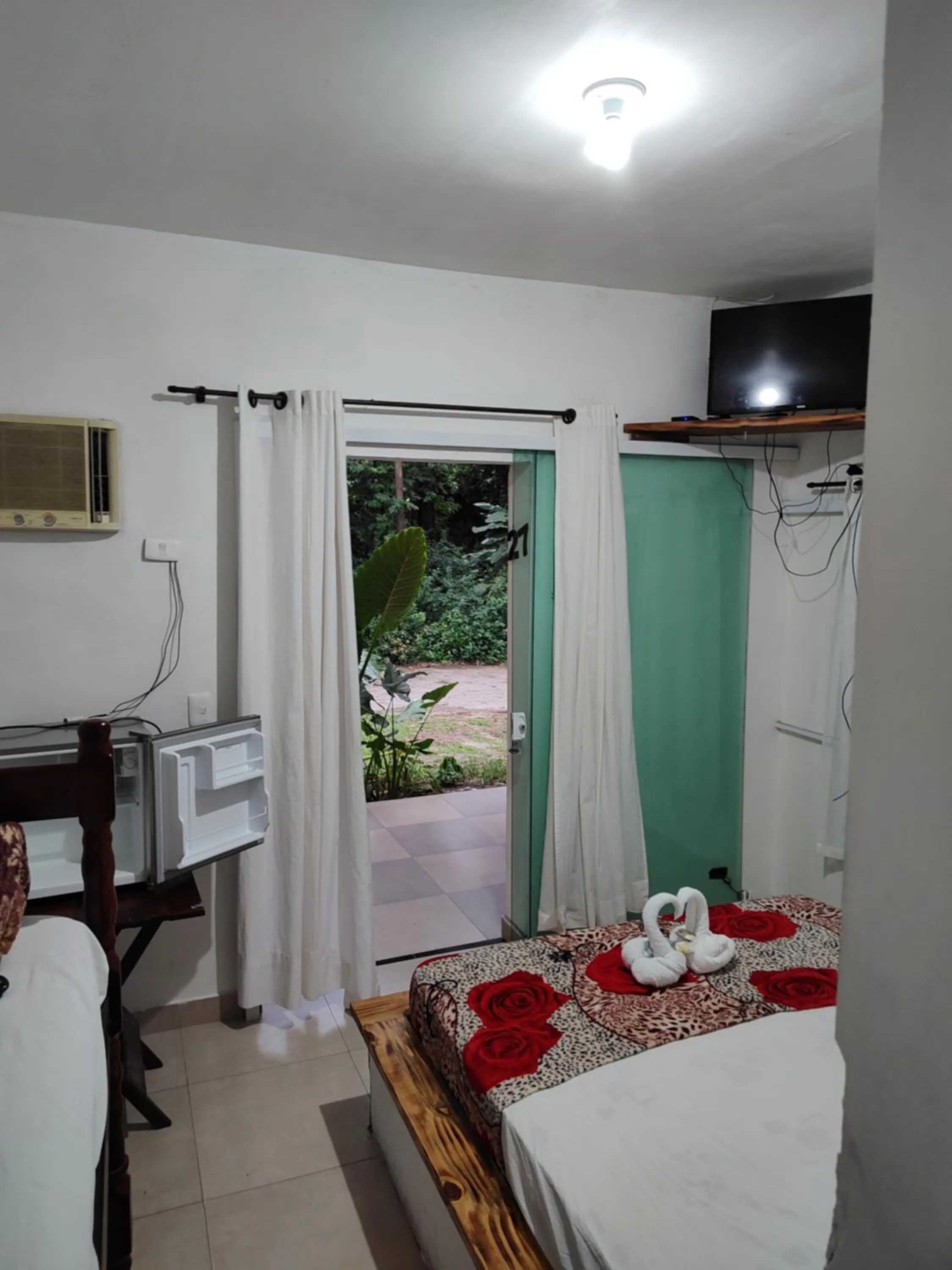 Bed in Pousada Rancho Texas Ubatuba