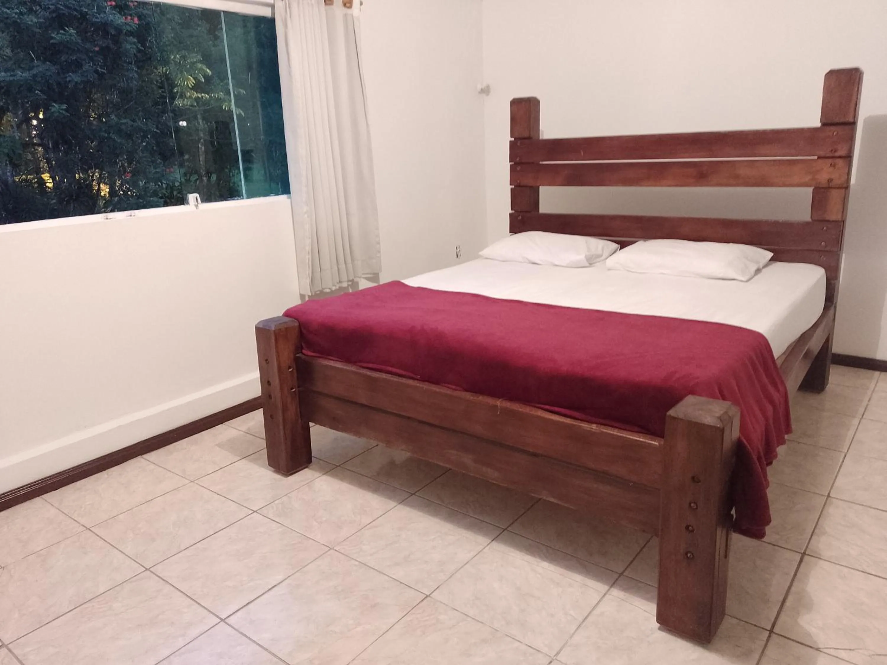 Bed in Pousada Rancho Texas Ubatuba