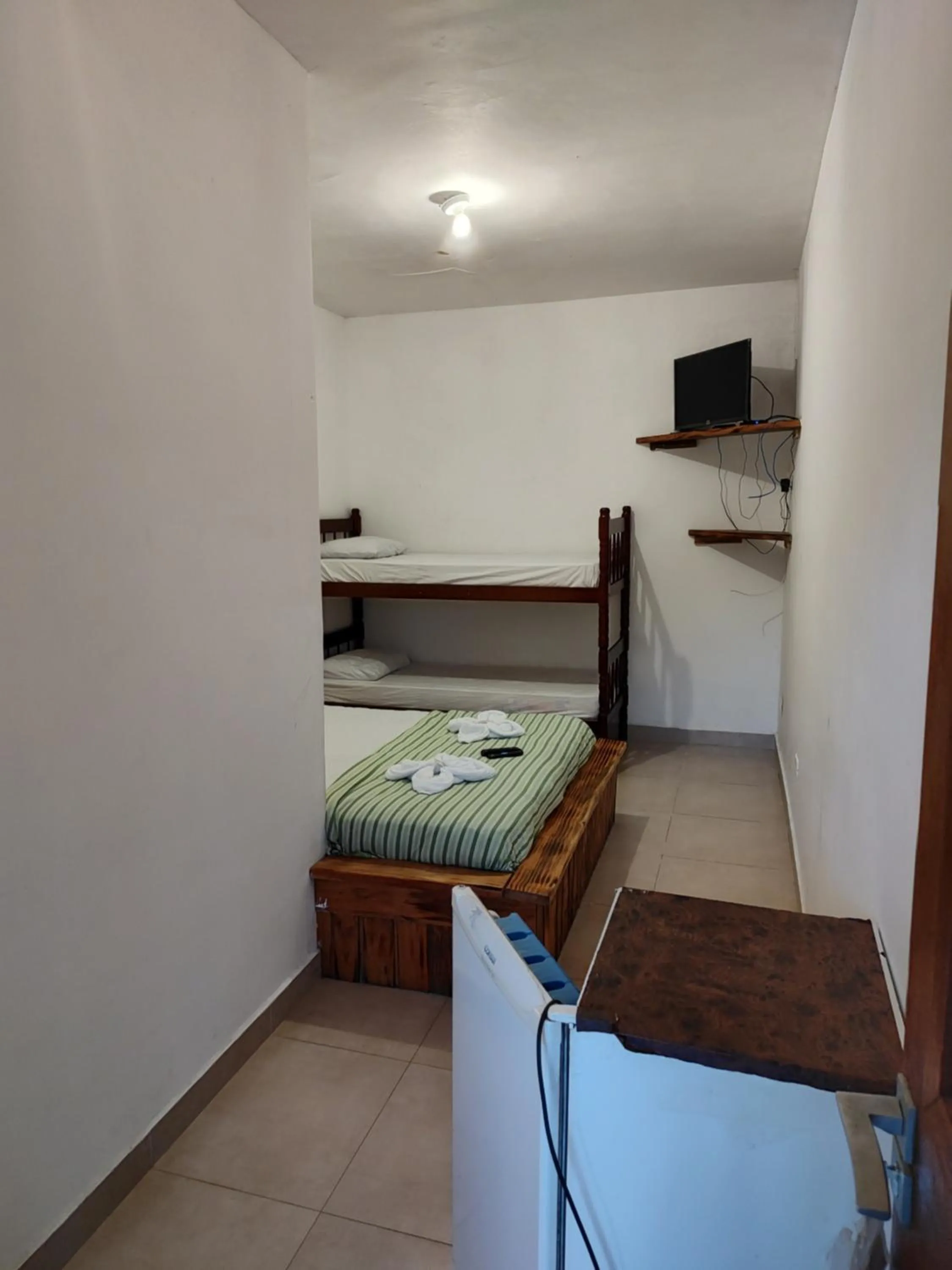 Bed in Pousada Rancho Texas Ubatuba