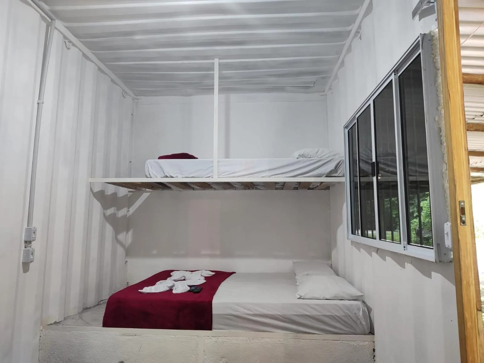 Bed in Pousada Rancho Texas Ubatuba