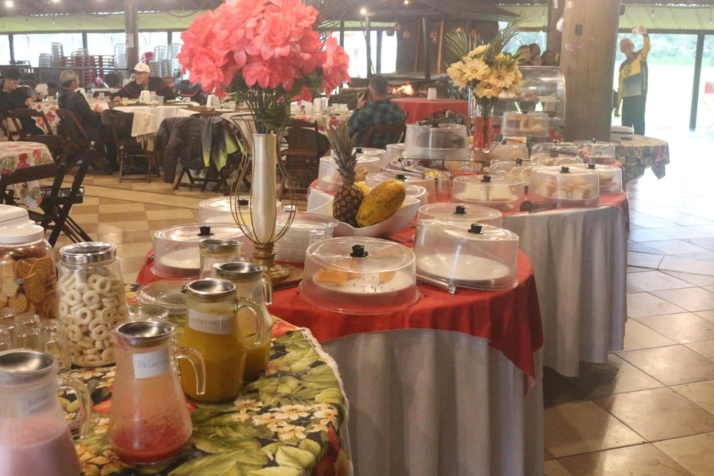 Restaurant/places to eat in Pousada Rancho Texas Ubatuba