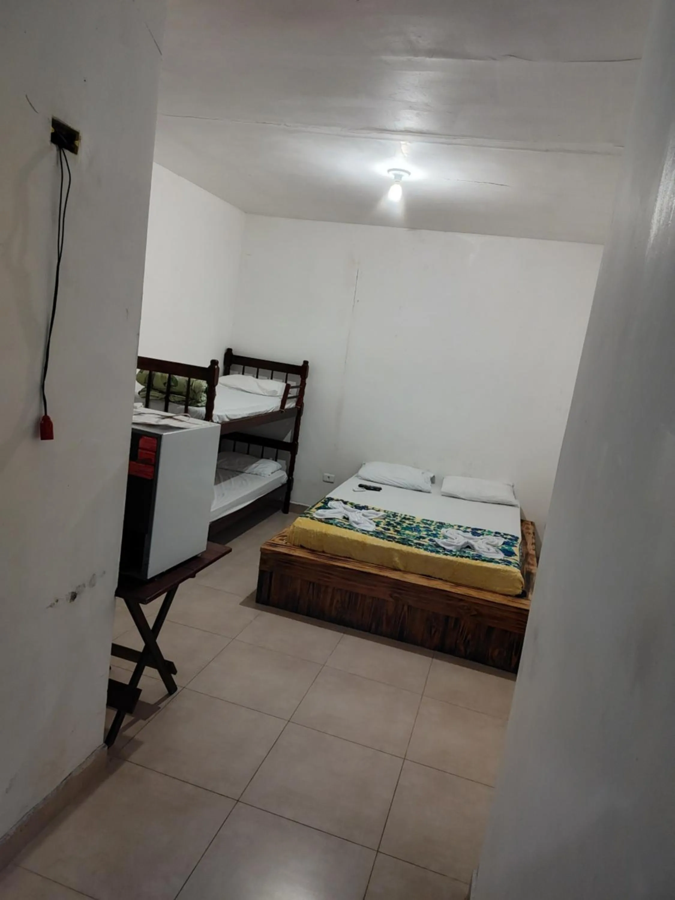 Bed in Pousada Rancho Texas Ubatuba