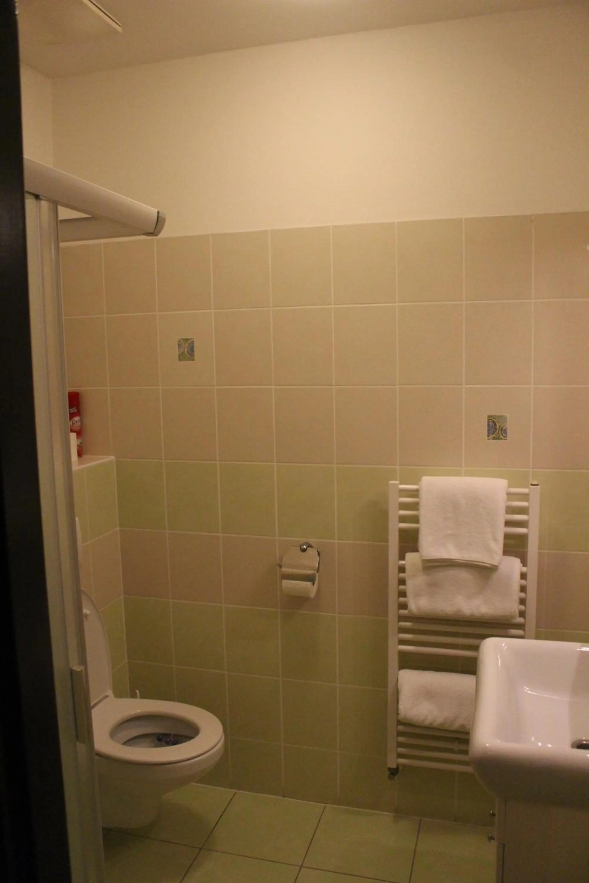 Shower in Hotel Palác