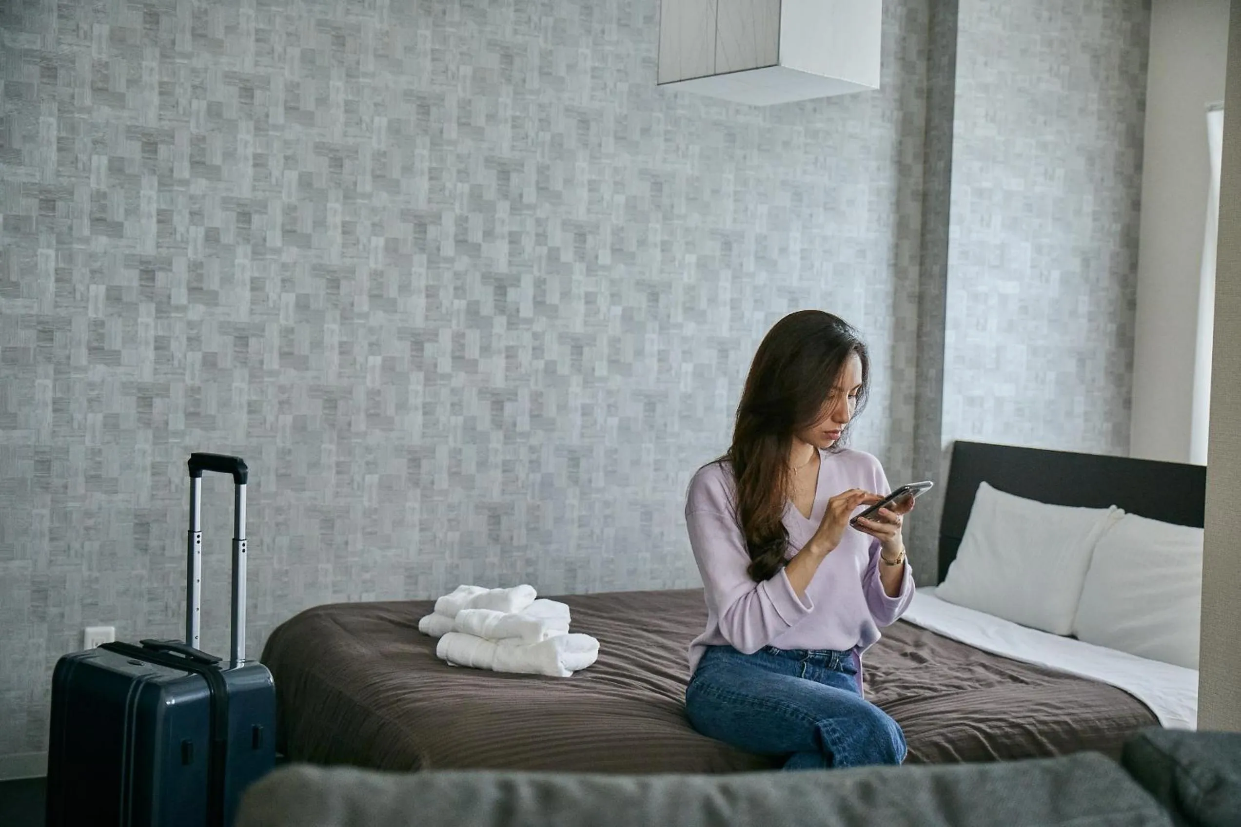 Bedroom, Bed in PINN-N4E2Ⅰ