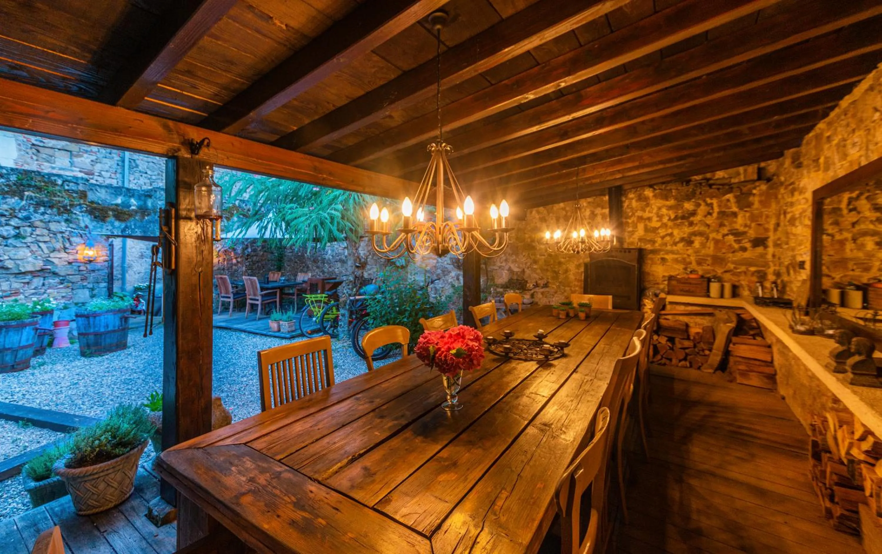 Garden in La Maison au Puits