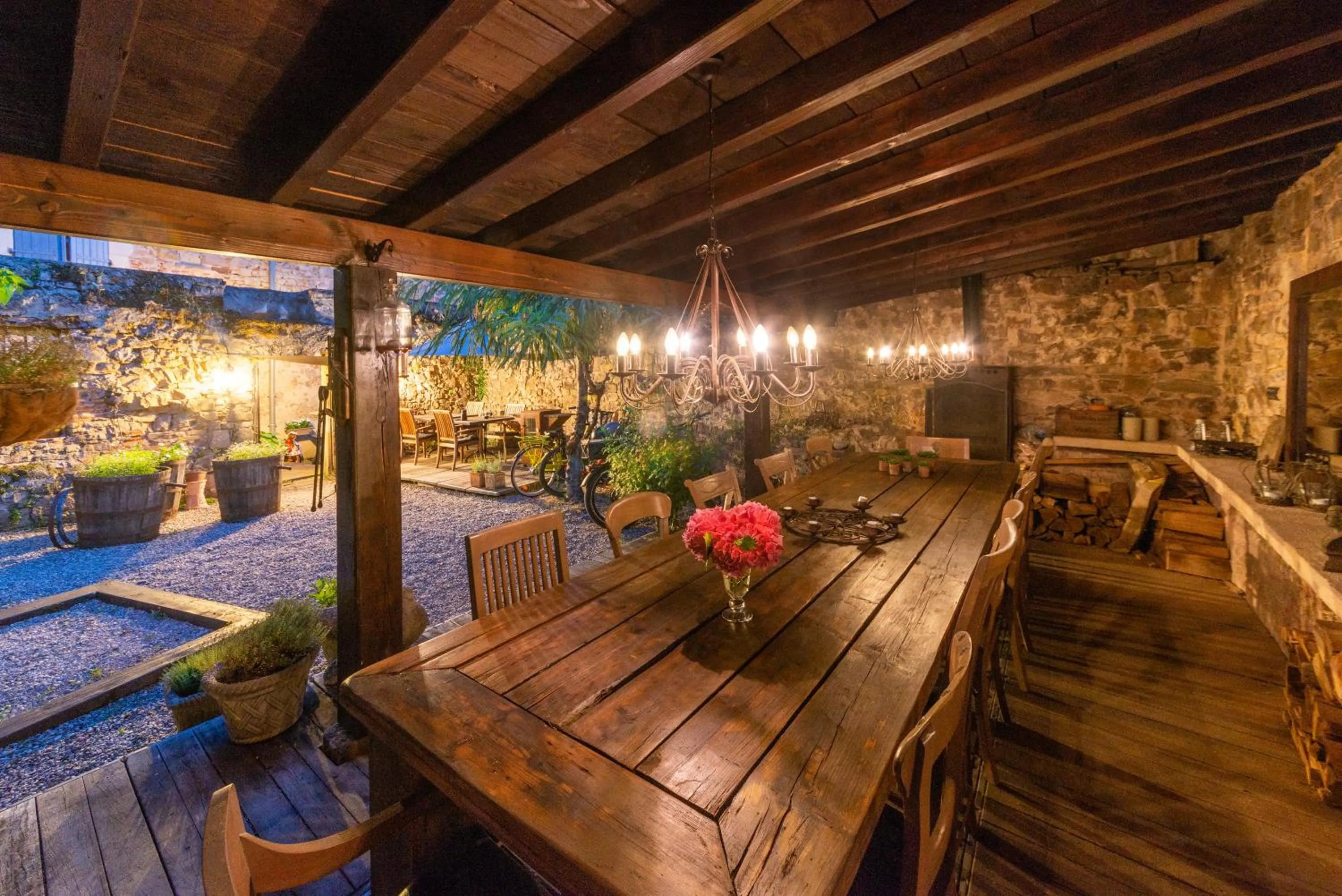 Garden in La Maison au Puits