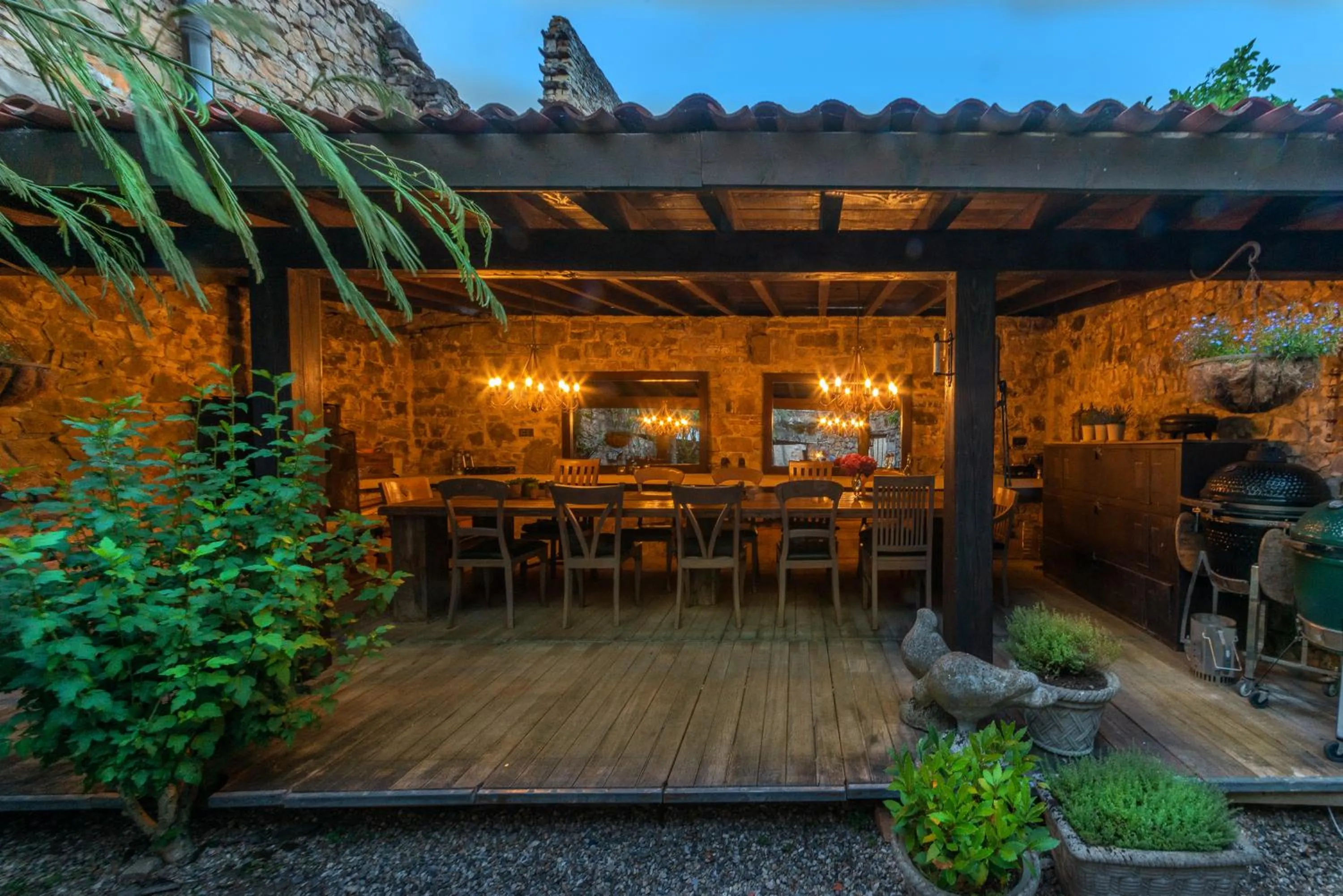 Garden in La Maison au Puits