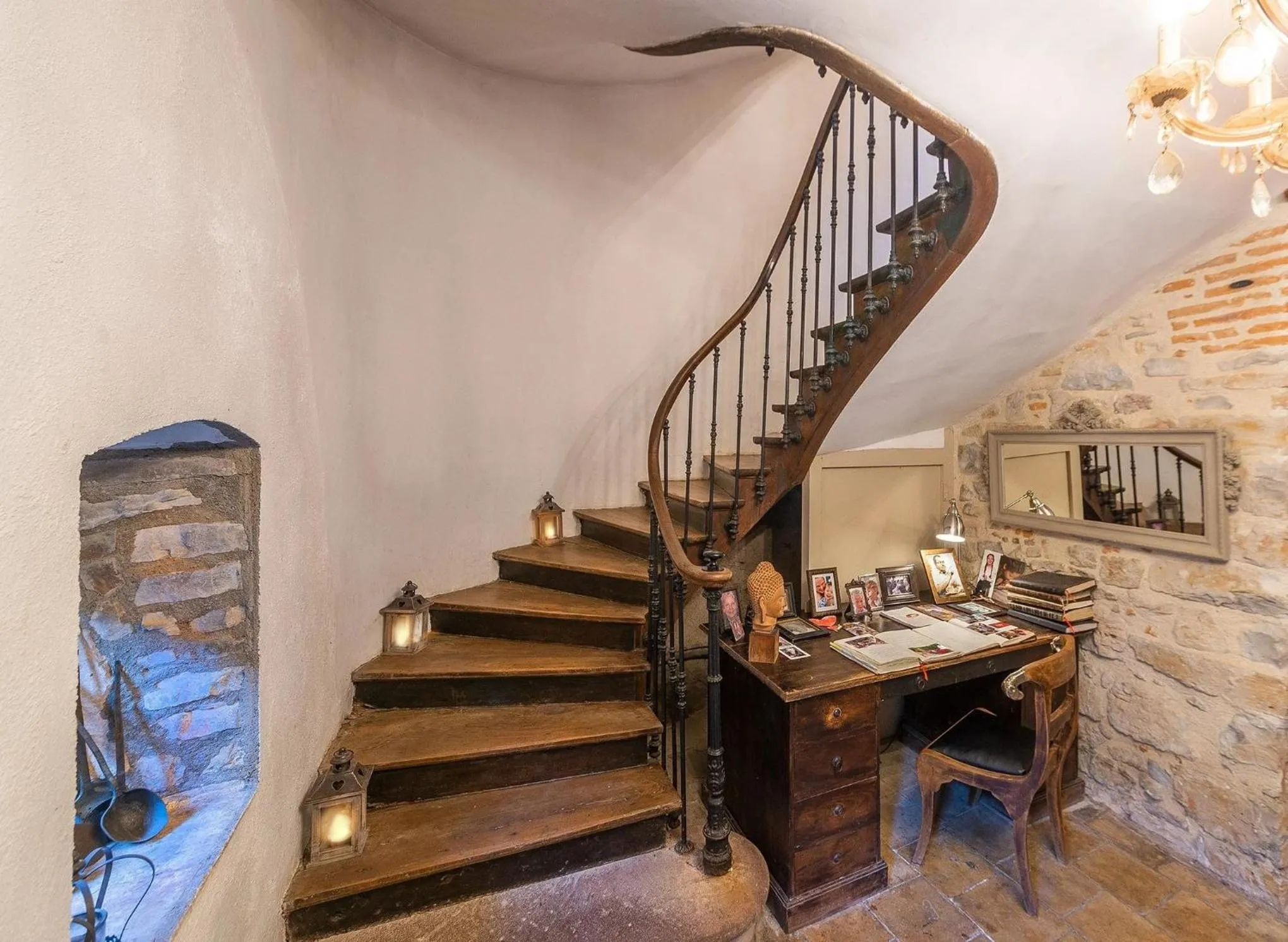 Lobby or reception in La Maison au Puits