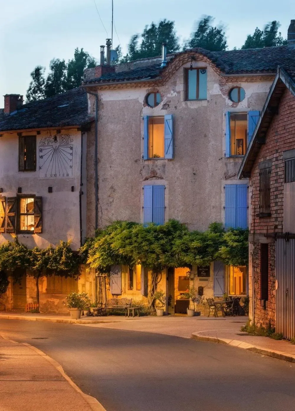 Garden in La Maison au Puits