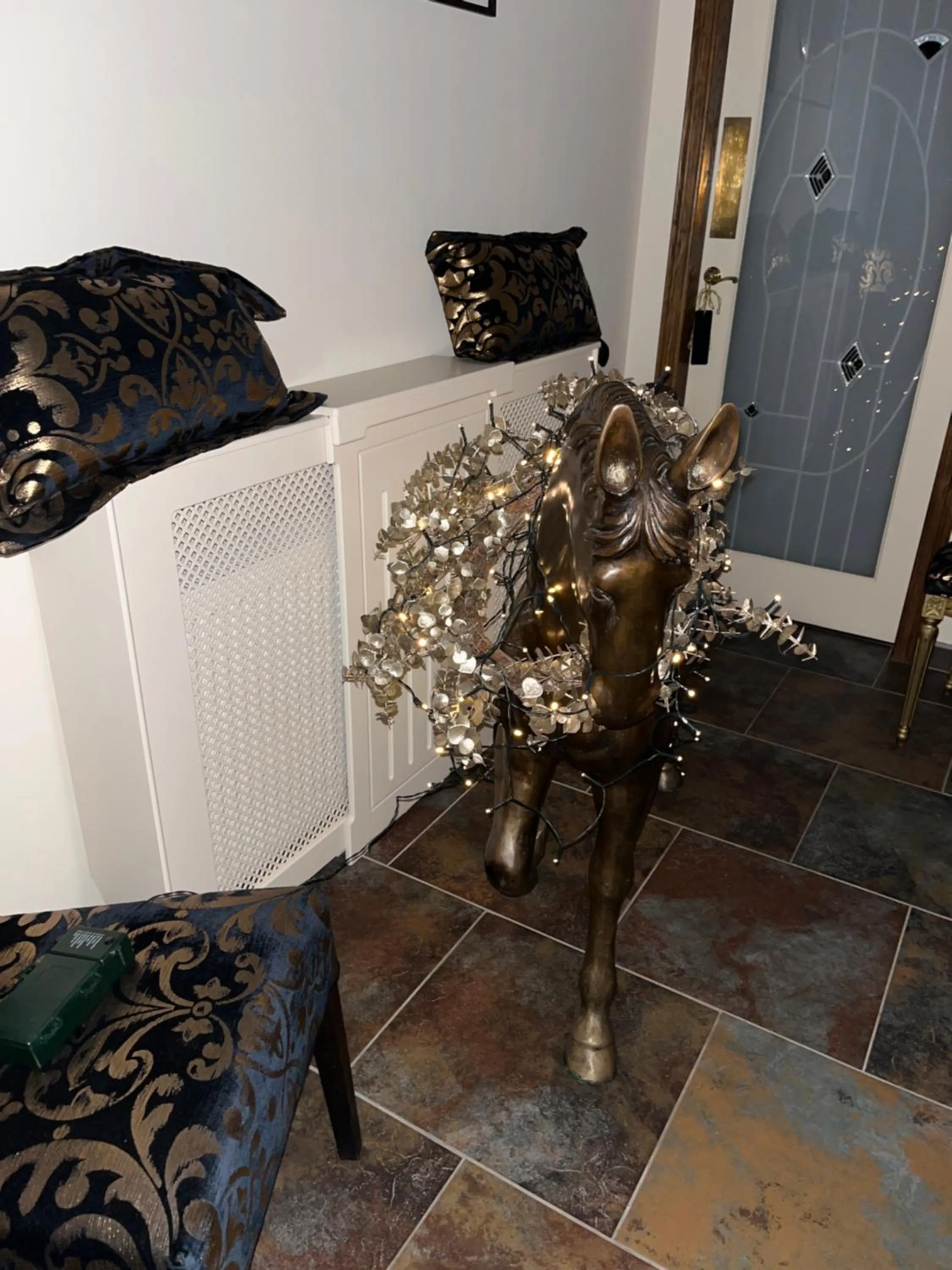 Seating area in Retreat at The Knowe Auchincruive Estate