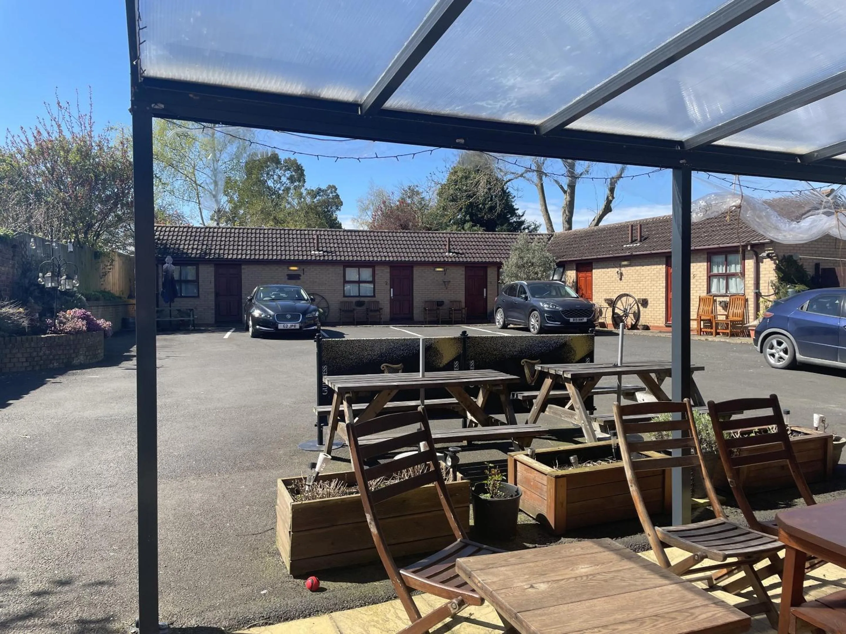 Patio in The Star Inn