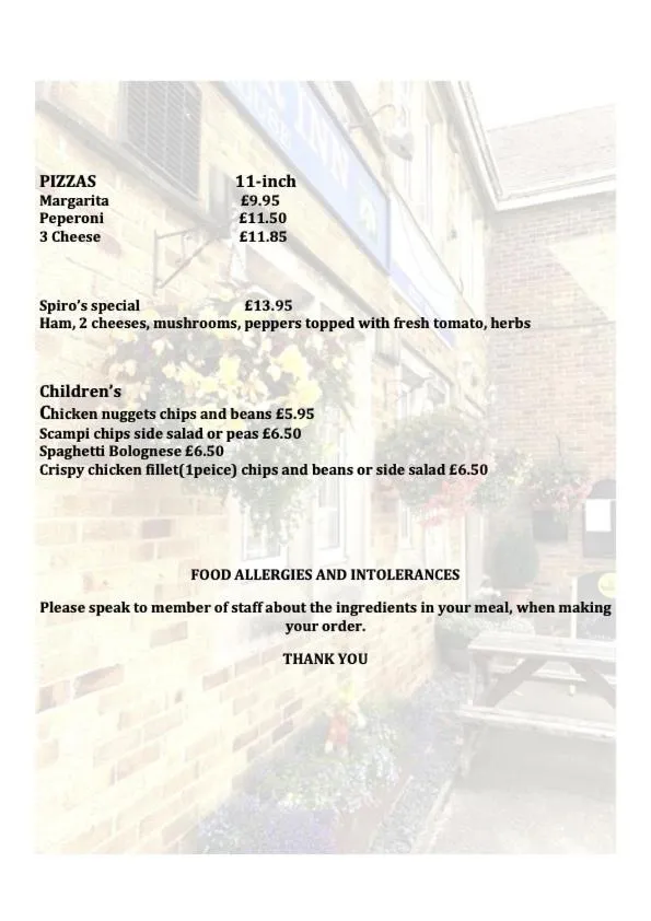 Dining area in The Star Inn